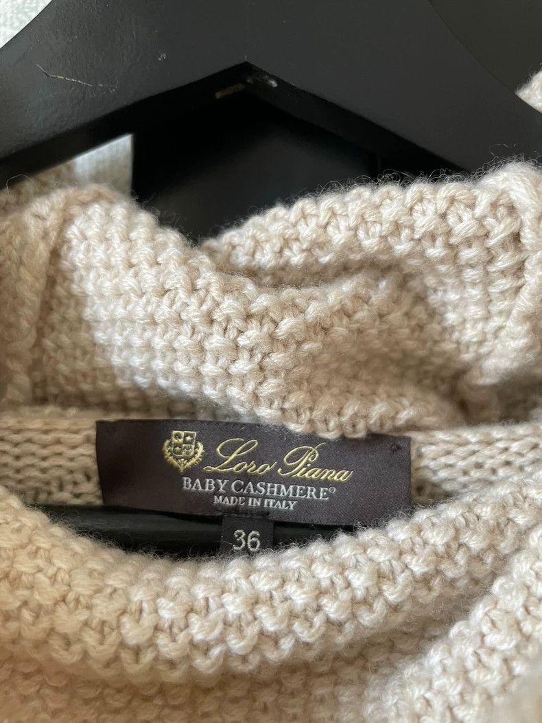 Loro Piana LORO PIANA Cashmere turtleneck sweater Size XS / US 0-2 / IT 36-38 - 5 Thumbnail