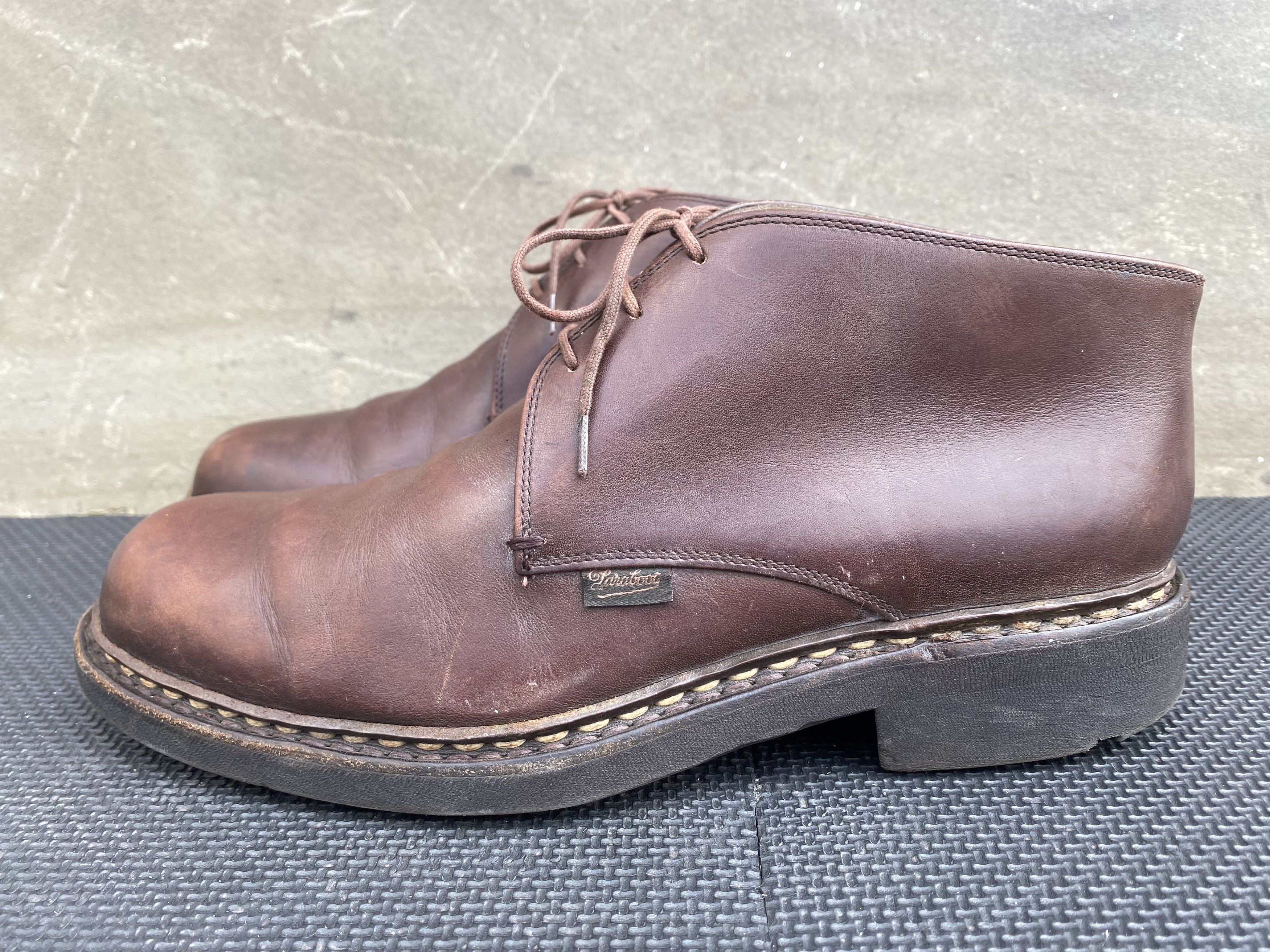 Paraboot Paraboot Ankle Boots Men's Brown Leather Michael Shoes Size US 8 / EU 41 - 7 Thumbnail