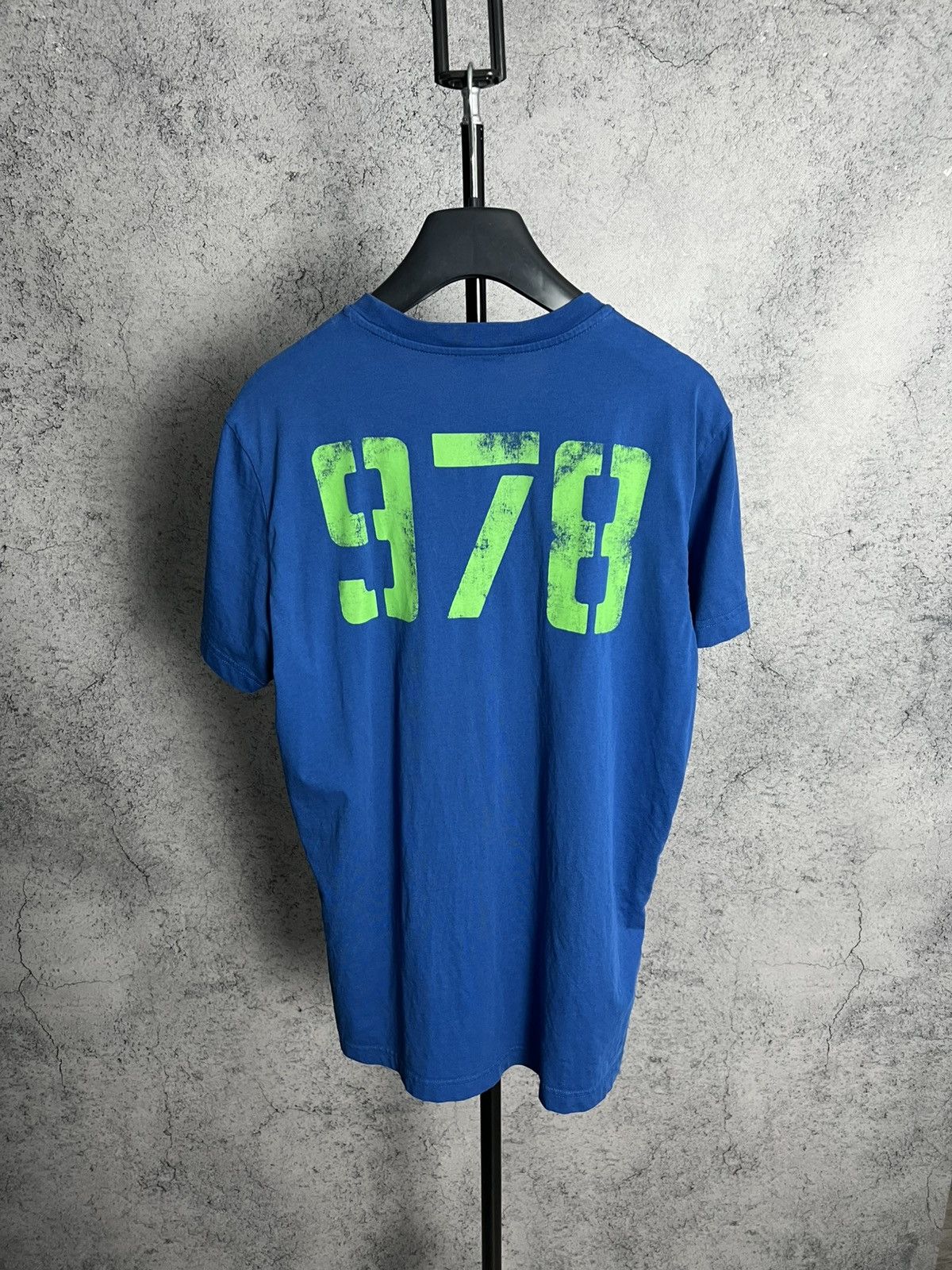 Diesel Diesel Y2K T-Shirt Big Print Hype Tee Blue Size US L / EU 52-54 / 3 - 7 Thumbnail