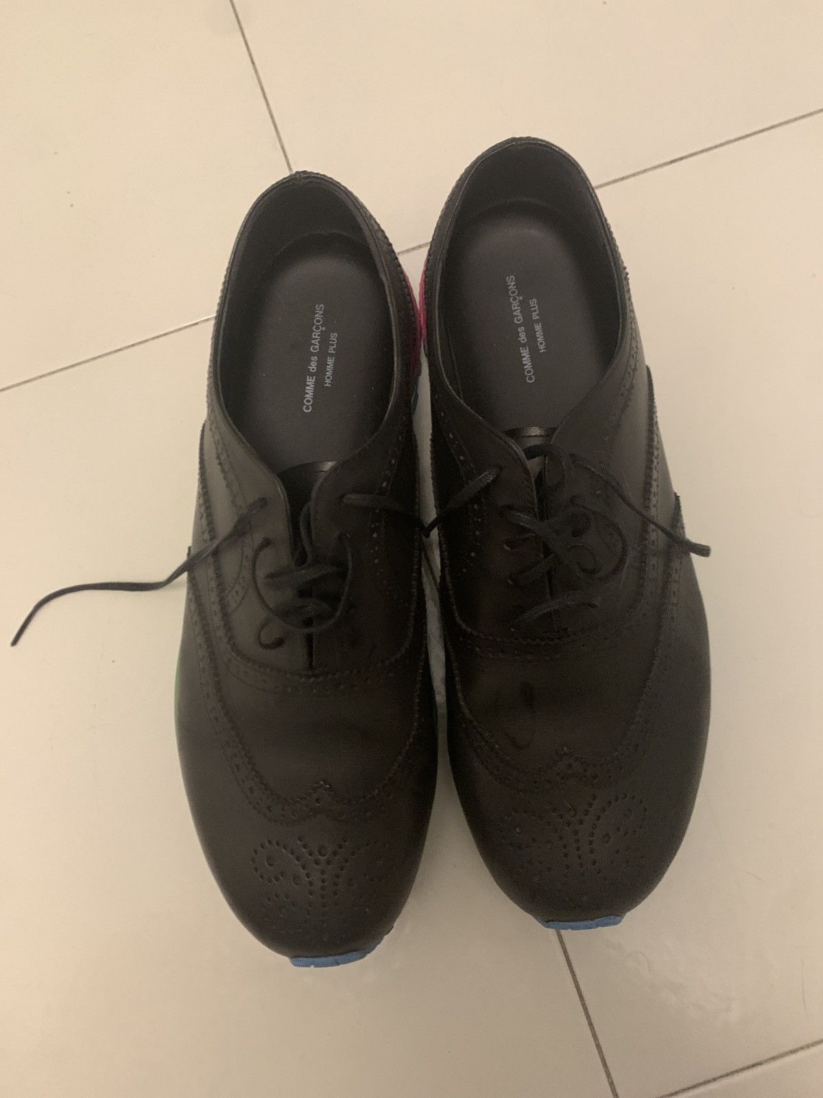 Comme des Garcons Homme Plus Derby black shoes Size US 11 / EU 44 - 1 Thumbnail