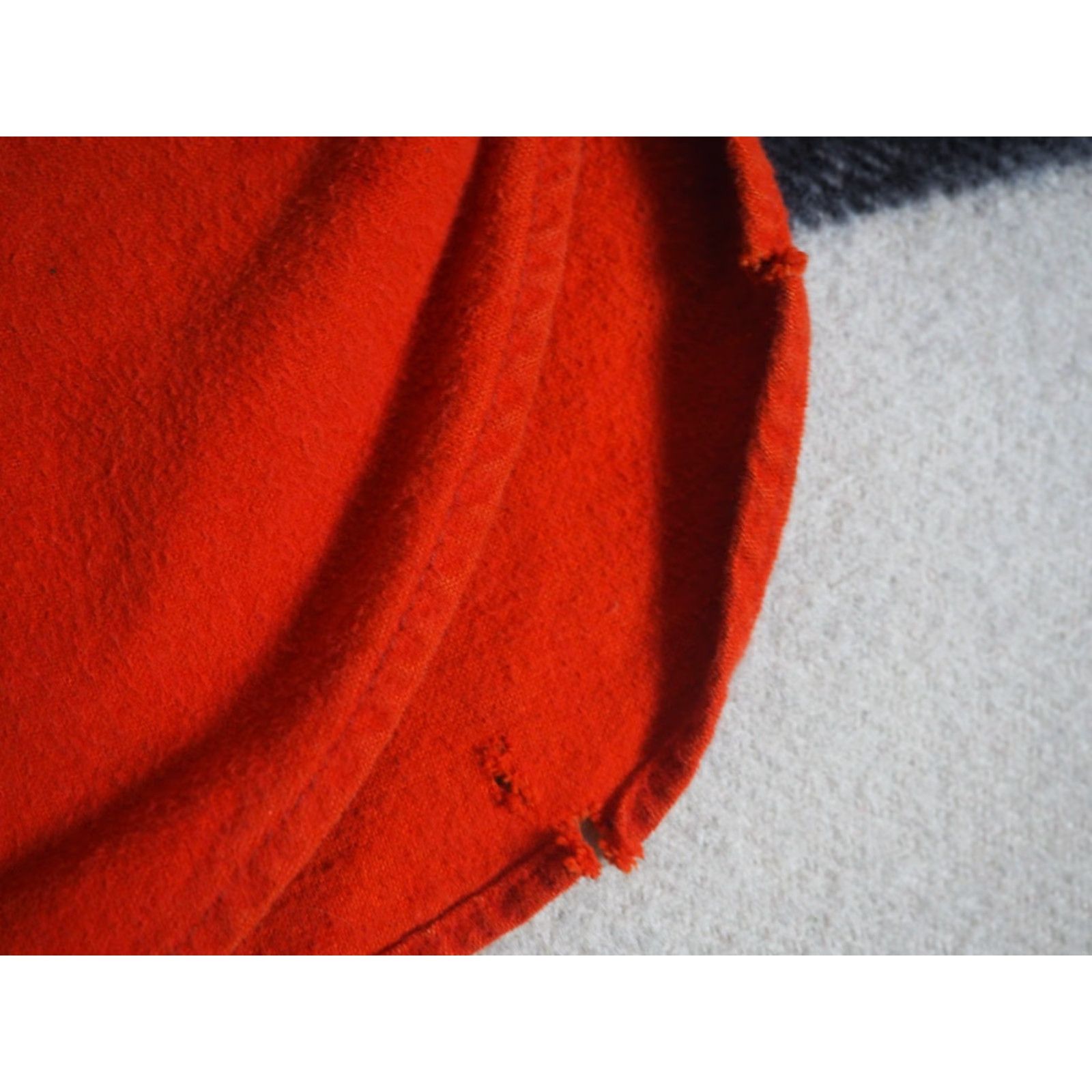 Vintage VTG Woolrich 70s Button-Up Shirt Grunge Chamois Outdoor Burnt Orange M Woolrich Men’s Regular Long Sleeve Cotton Cotton? Size US M / EU 48-50 / 2 - 8 Thumbnail