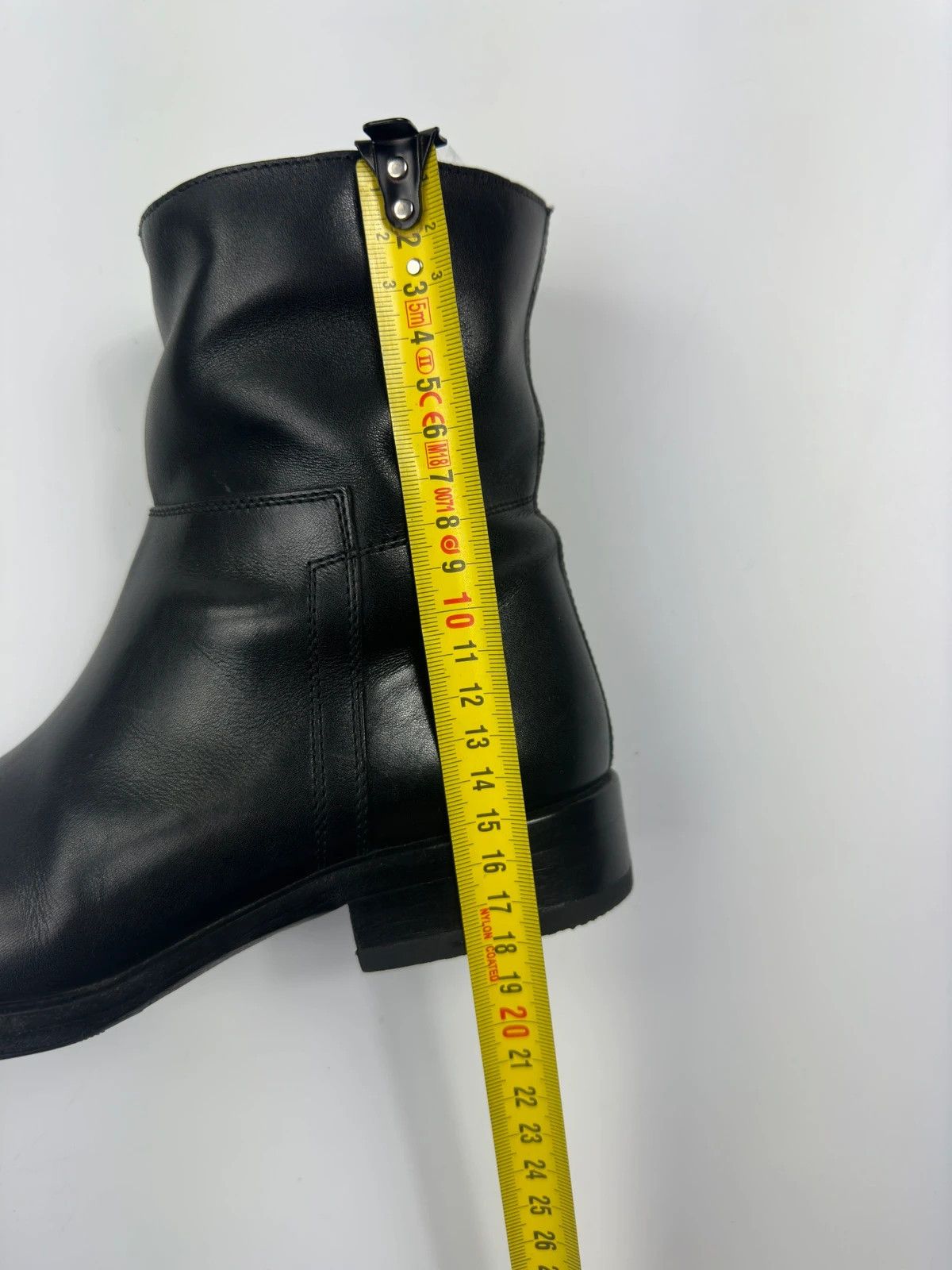 Prada Prada Milano Black Leather Ankle Boots Round Toe Size US 5 / IT 35 - 10 Thumbnail