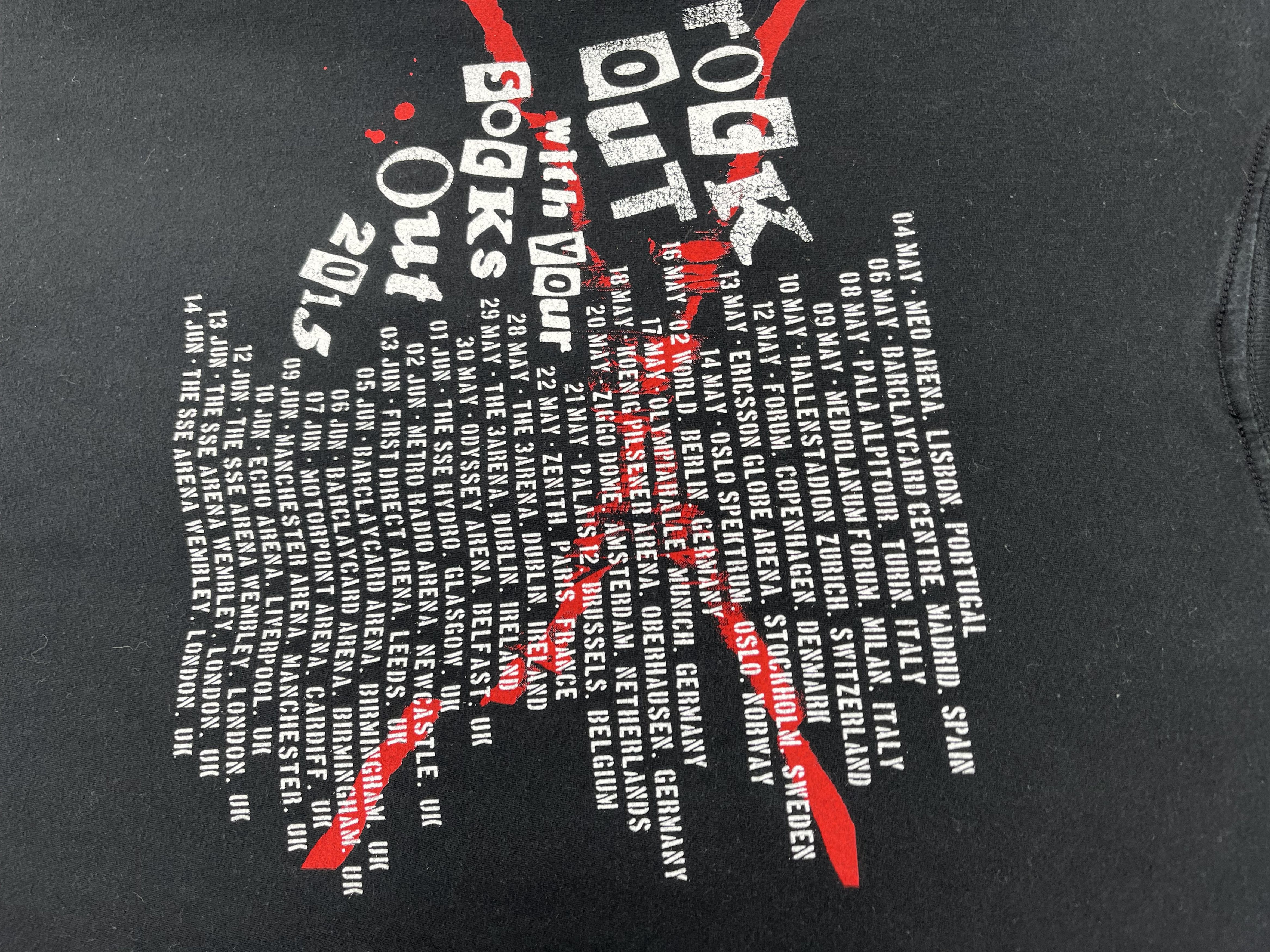 Band Tees 2015 5 Second Of Summer Tour T-Shirt Size US M / EU 48-50 / 2 - 10 Thumbnail