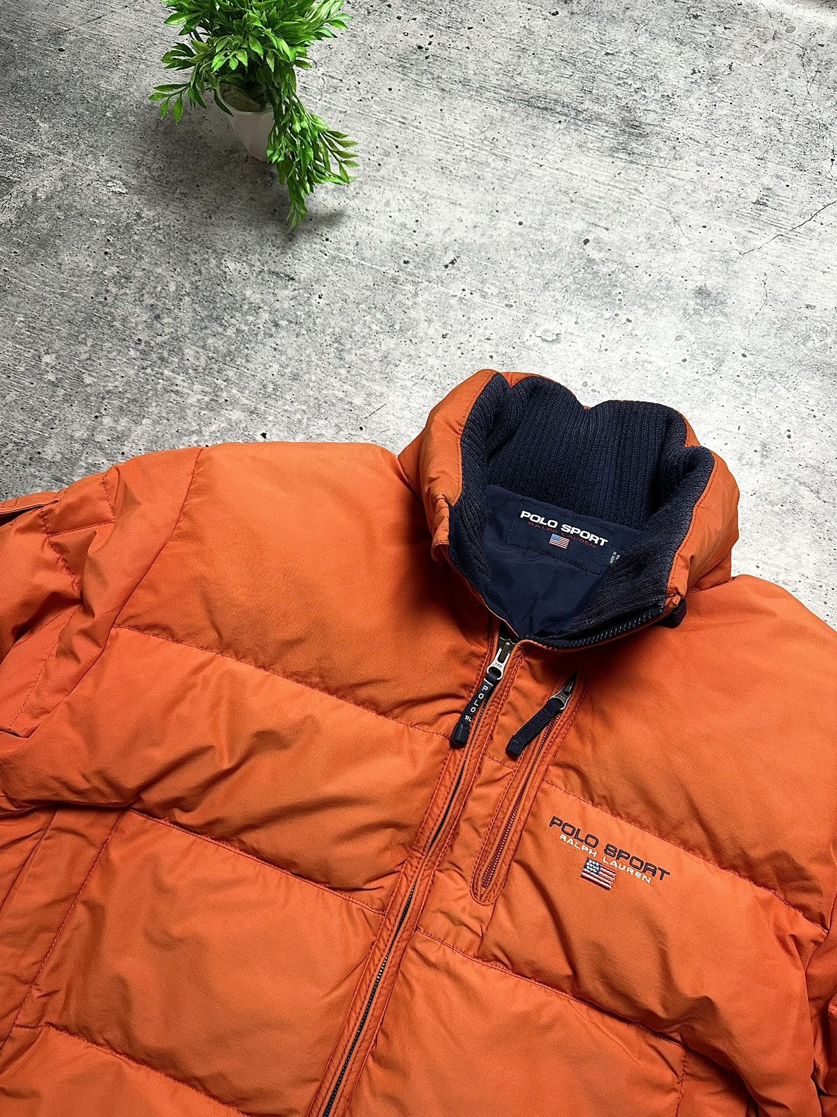 Polo Ralph Lauren Vintage Polo Sport Ralph Lauren 700 Cold Down Puffer Jacket Size US L / EU 52-54 / 3 - 4 Thumbnail