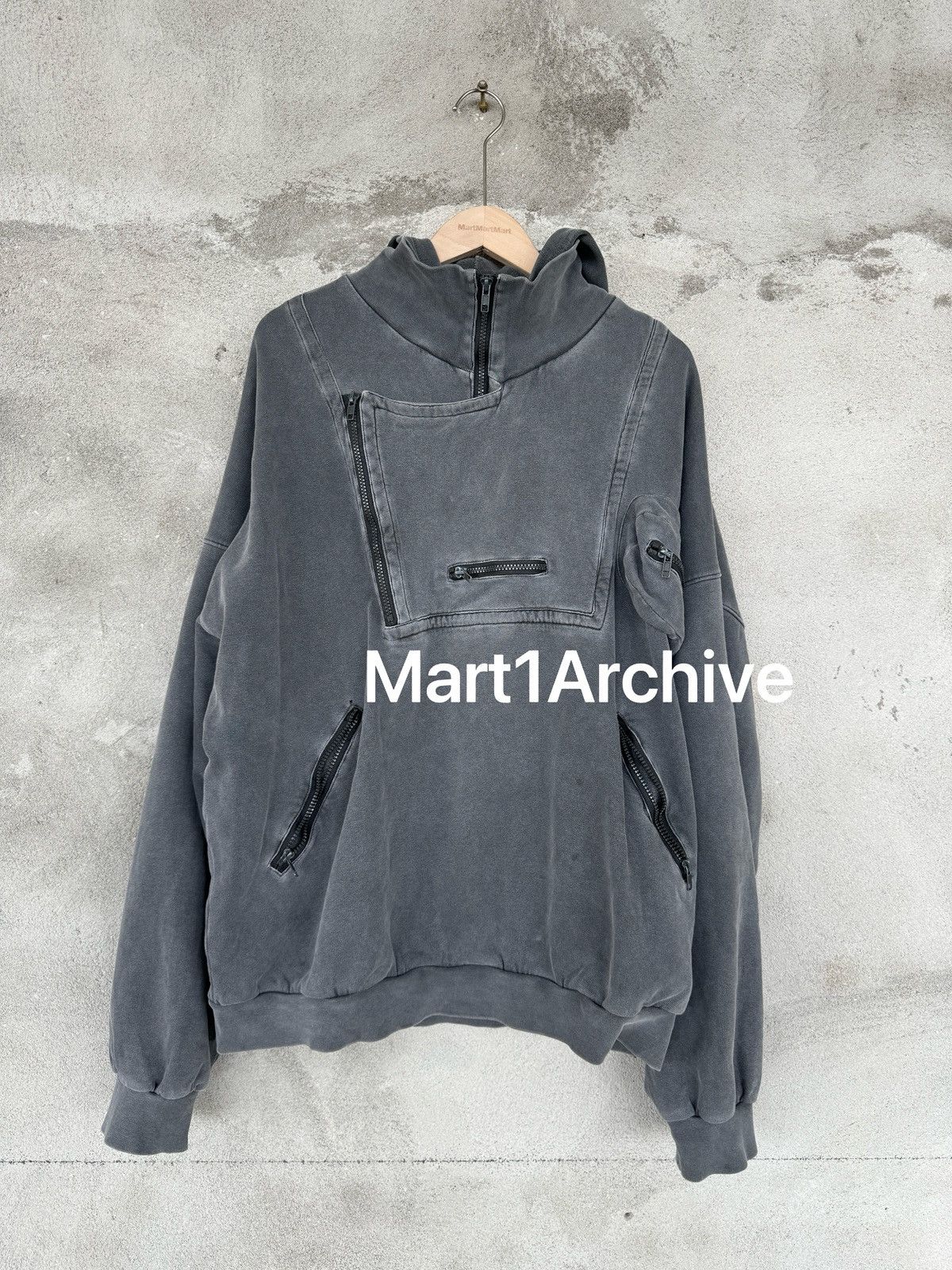 Raf Simons Raf Simons 04 Waves Turtleneck Hoodie (Runway