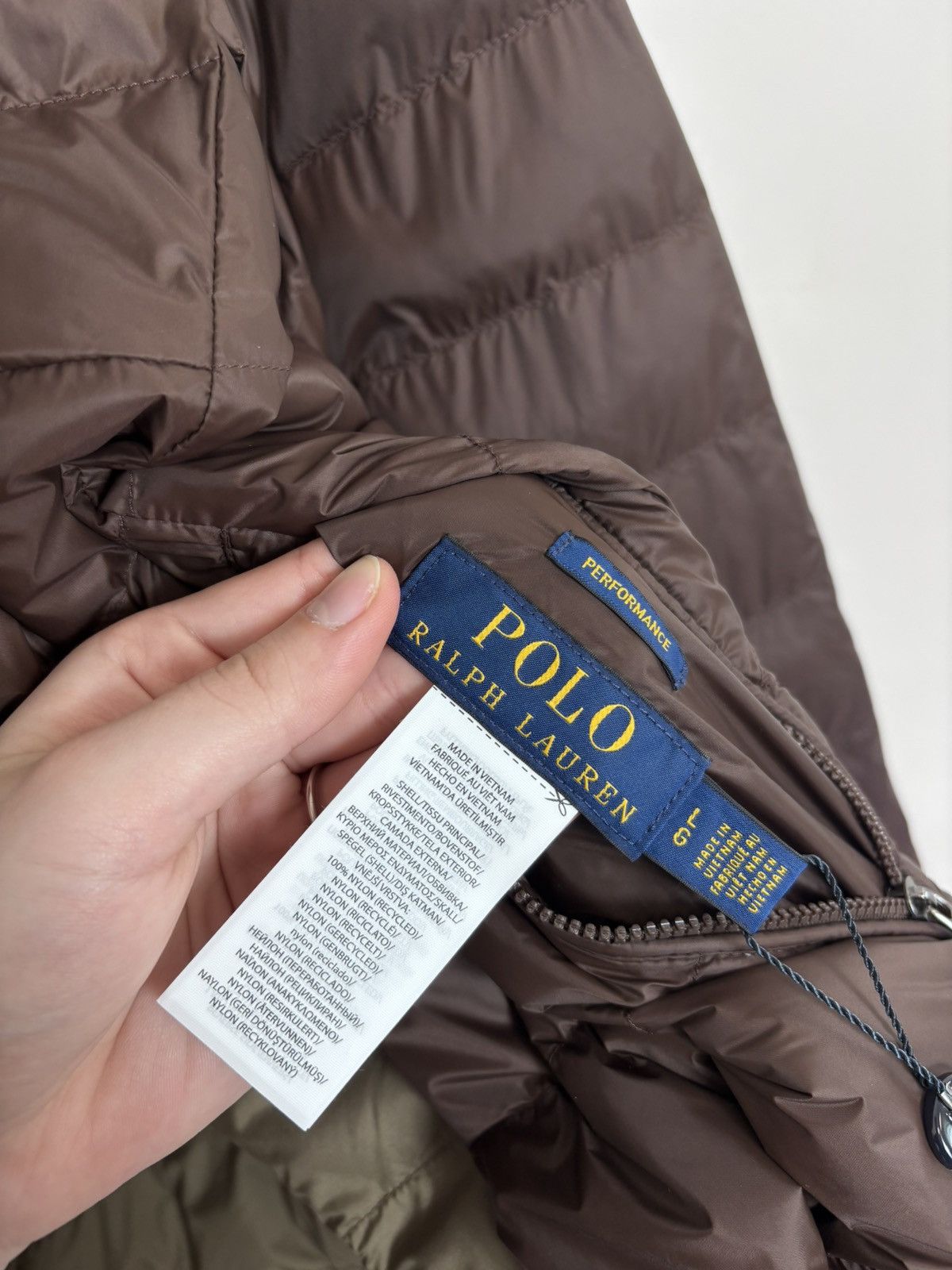 Polo Ralph Lauren Polo Ralph Lauren Brown Rev Terra Hood Down Puffer Jacket Size US L / EU 52-54 / 3 - 20 Thumbnail