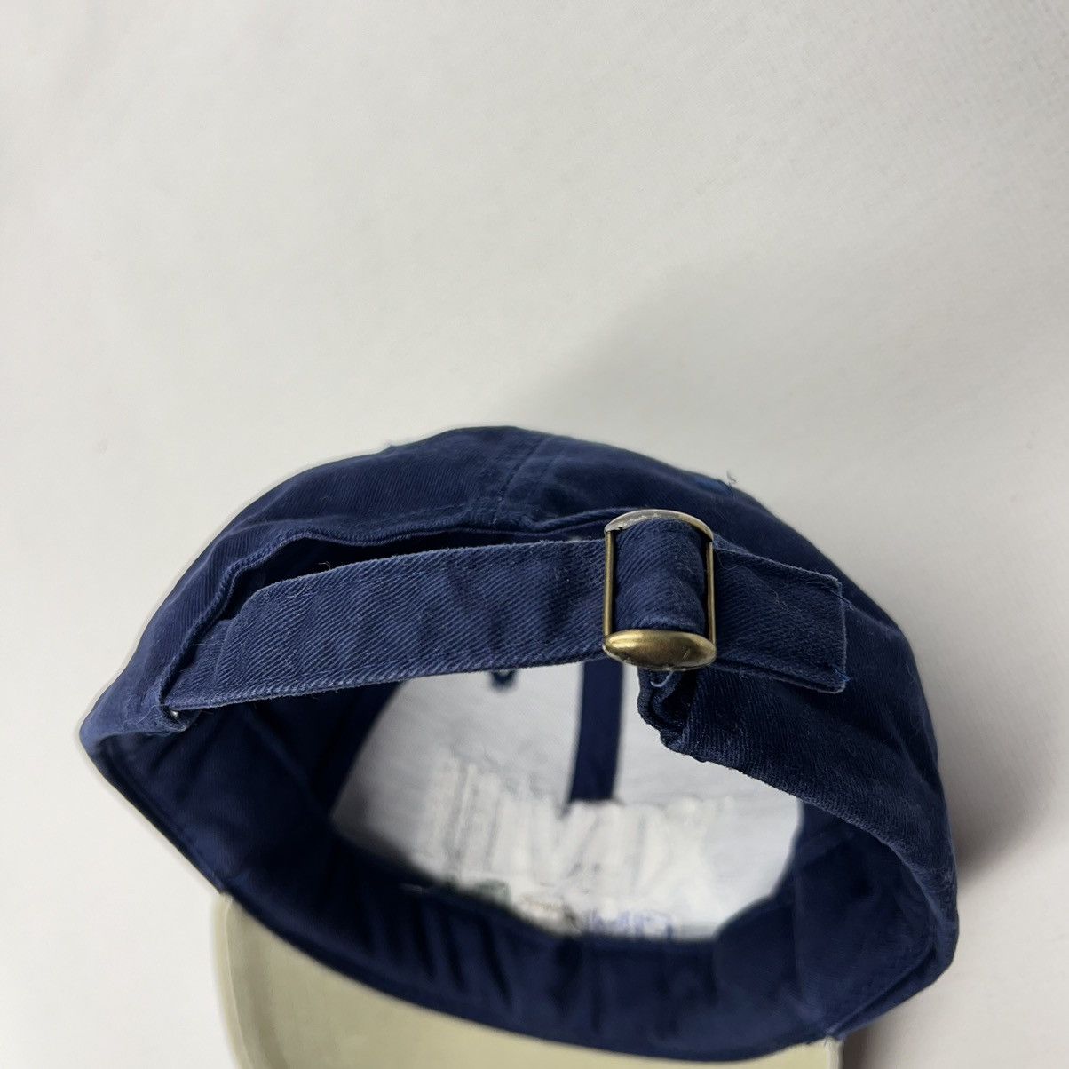 NFL Superbowl Hat Blue 2014 NFL Cap Strap XLVIII Football NJ NY Size ONE SIZE - 10 Thumbnail