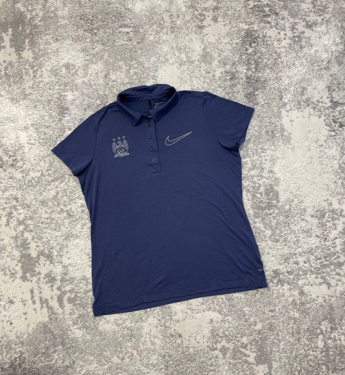 Nike Nike Manchester City Polo Shirt Blue Football Top Size L Size L / US 10 / IT 46 - 2 Thumbnail