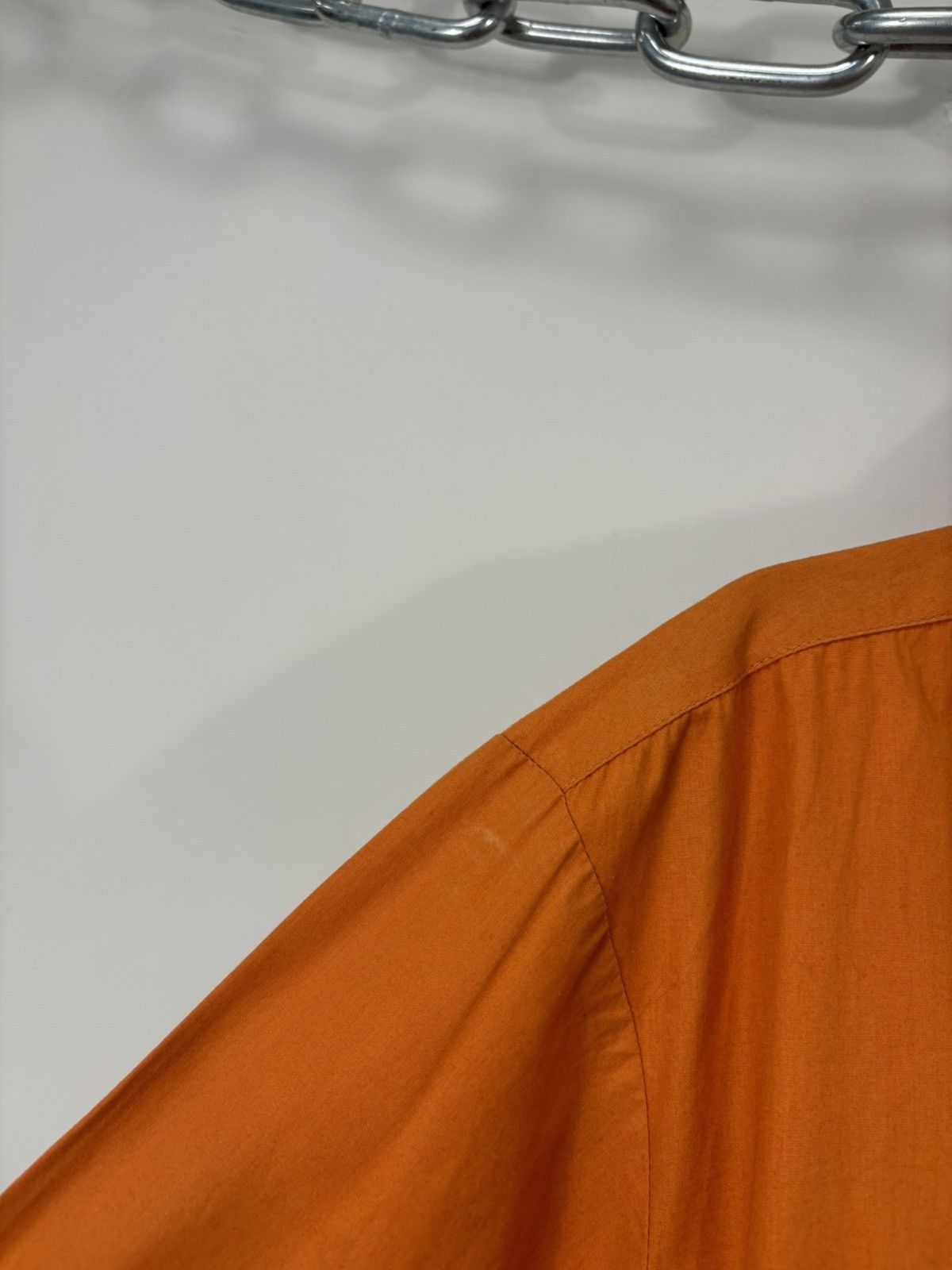 Dolce & Gabbana Vintage Dolce & Gabbana Orange Pocket Short Sleeve Shirt Size US M / EU 48-50 / 2 - 9 Thumbnail