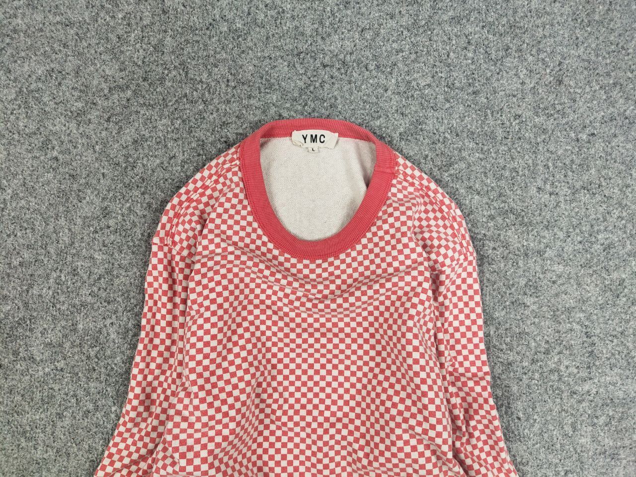 YMC Ymc you must create Designer classic crew chek Sweatshirt Size US L / EU 52-54 / 3 - 15 Thumbnail