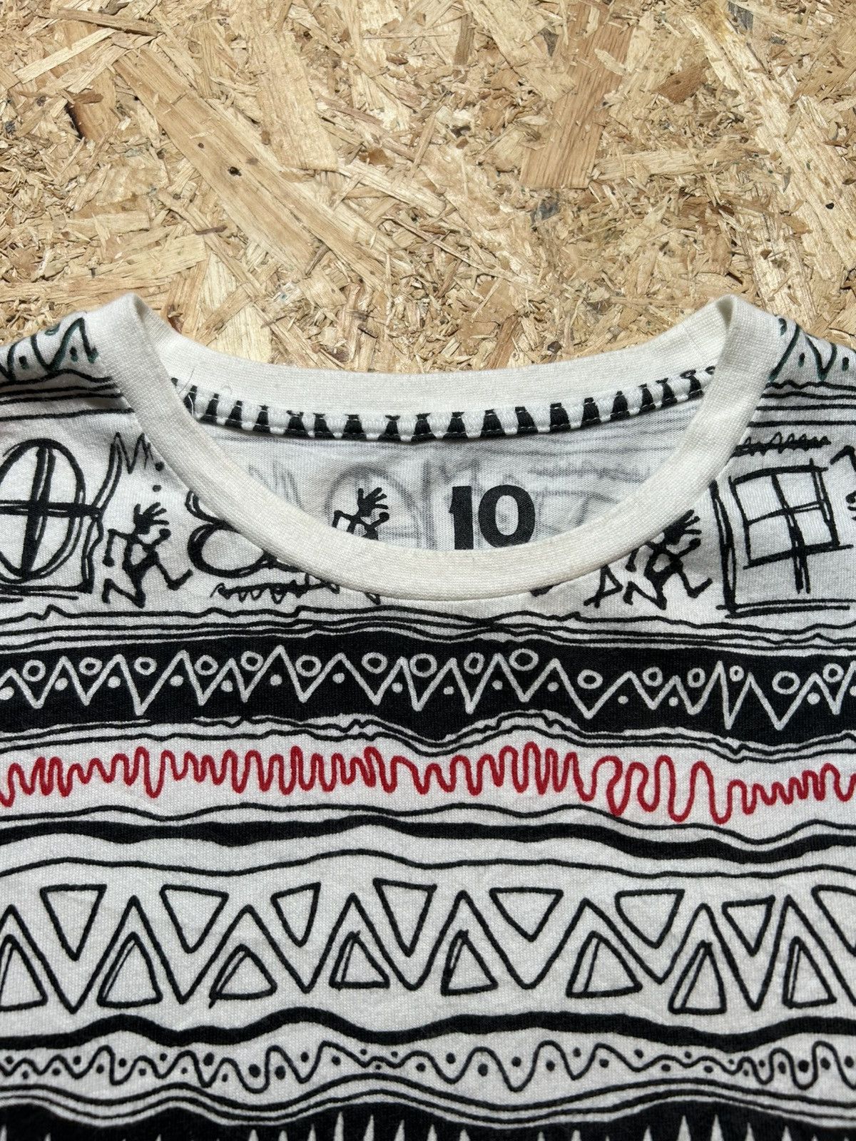 Gramicci Gramicci Geometric Tribal Pattern Tee Size US L / EU 52-54 / 3 - 5 Thumbnail
