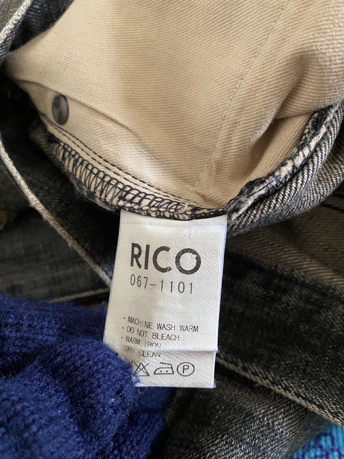 Japanese Brand Japanese Brand Rico Distressed Denim Size US 32 / EU 48 - 18 Thumbnail