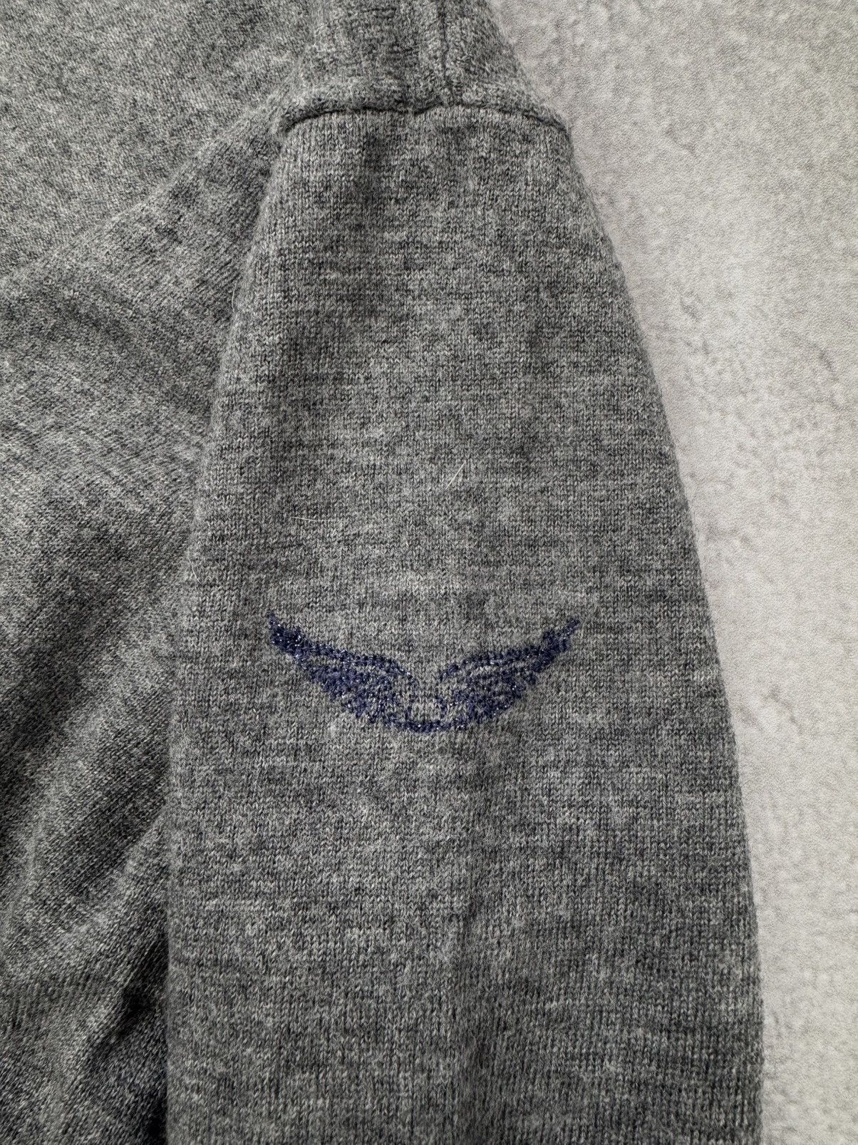 Zadig & Voltaire Zadig & Voltaire Women Wool Long Sweater Grey Size S Size S / US 4 / IT 40 - 5 Thumbnail