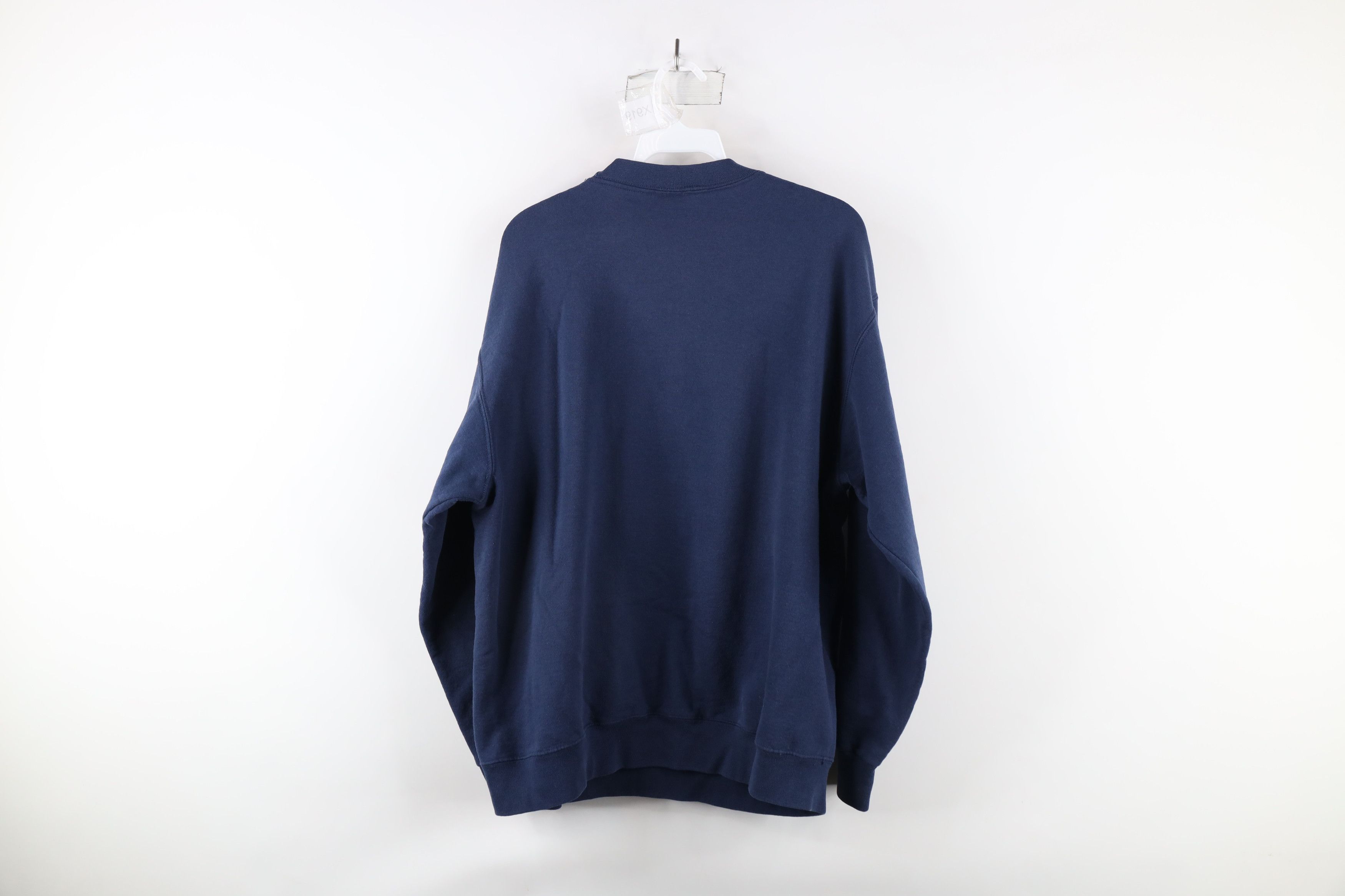 Vintage Vintage 90s National Threshers Association Sweatshirt Blue Size US L / EU 52-54 / 3 - 9 Thumbnail
