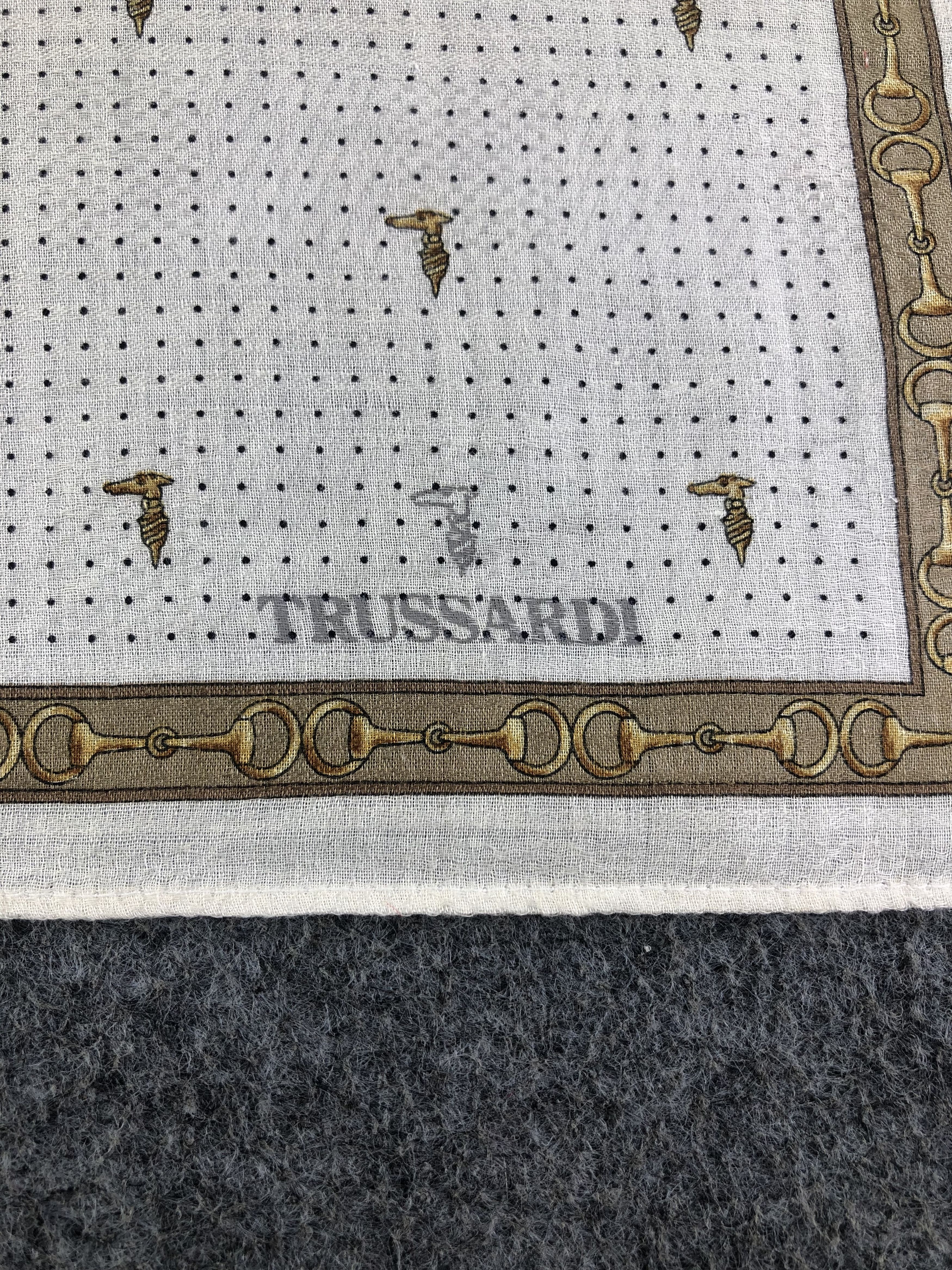 Trussardi × Vintage Trussardi Handkerchief / Bandana / Neckerchief Size ONE SIZE - 5 Thumbnail