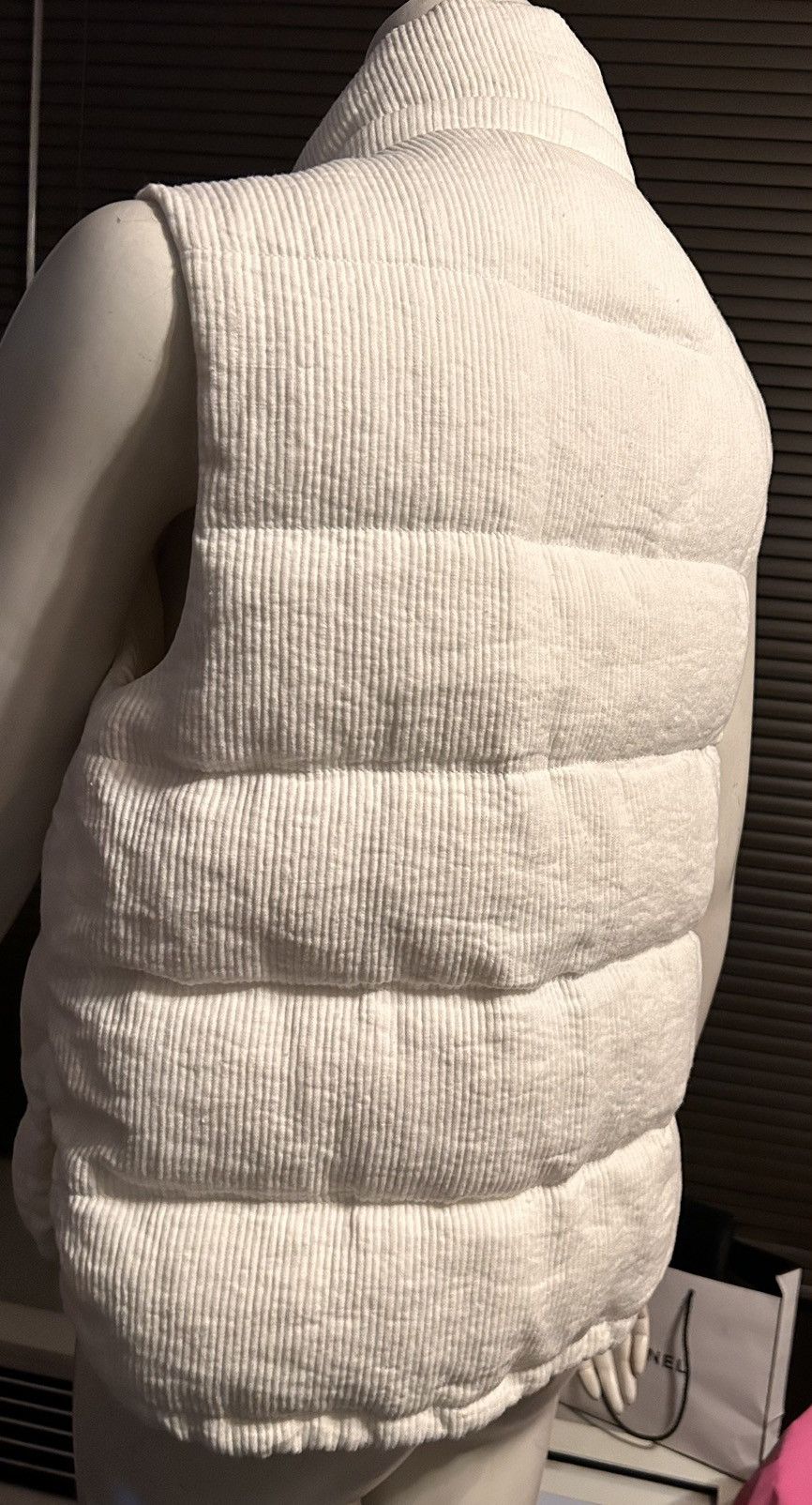 Brunello Cucinelli Nylon down vest White corduroy vest new missing hoodie Size M / US 6-8 / IT 42-44 - 6 Thumbnail