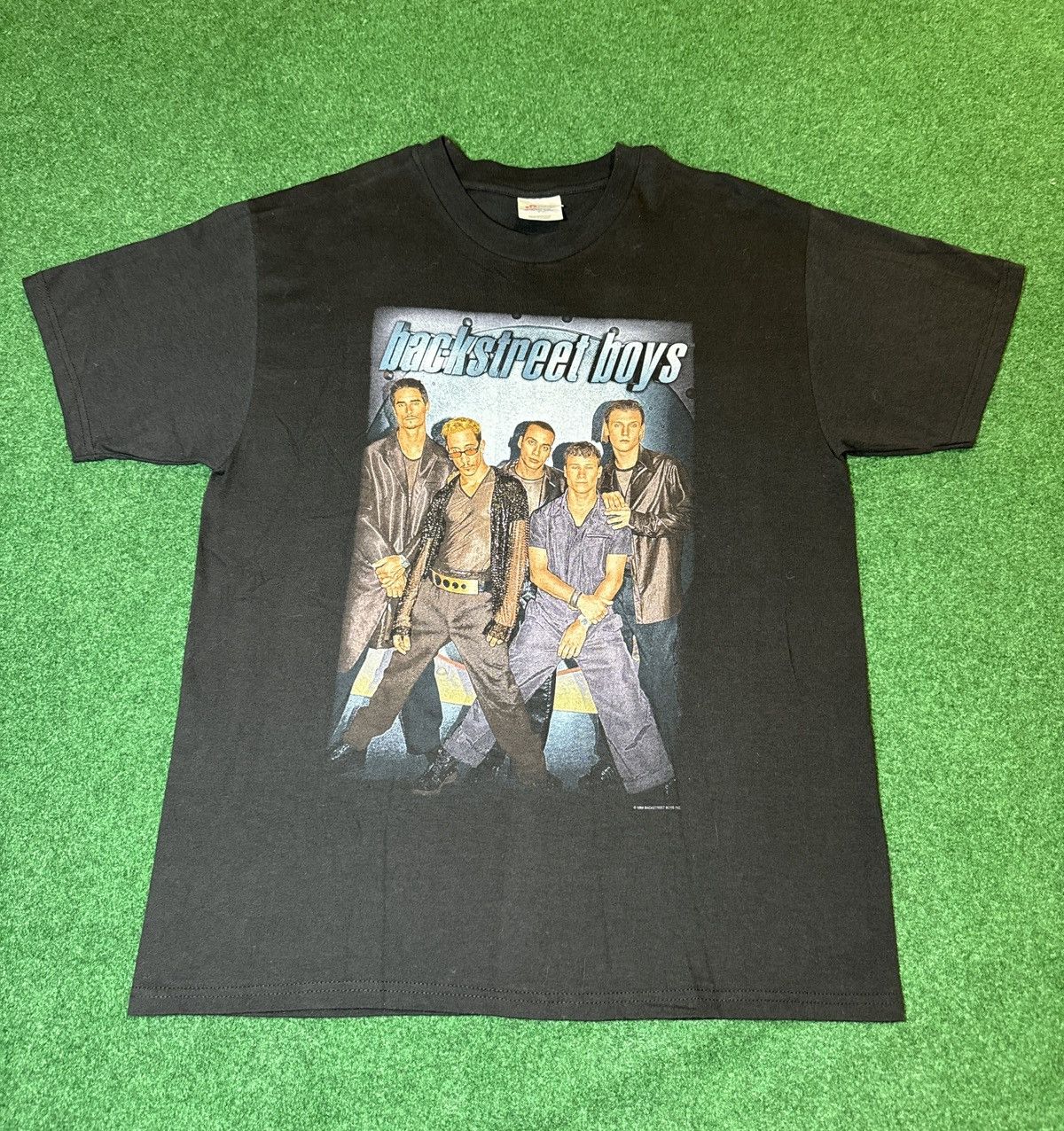 Band Tees × Vintage Vtg 90s RARE Backstreet Boys 1998 Millennium Band T Shirt Size US L / EU 52-54 / 3 - 1 Thumbnail