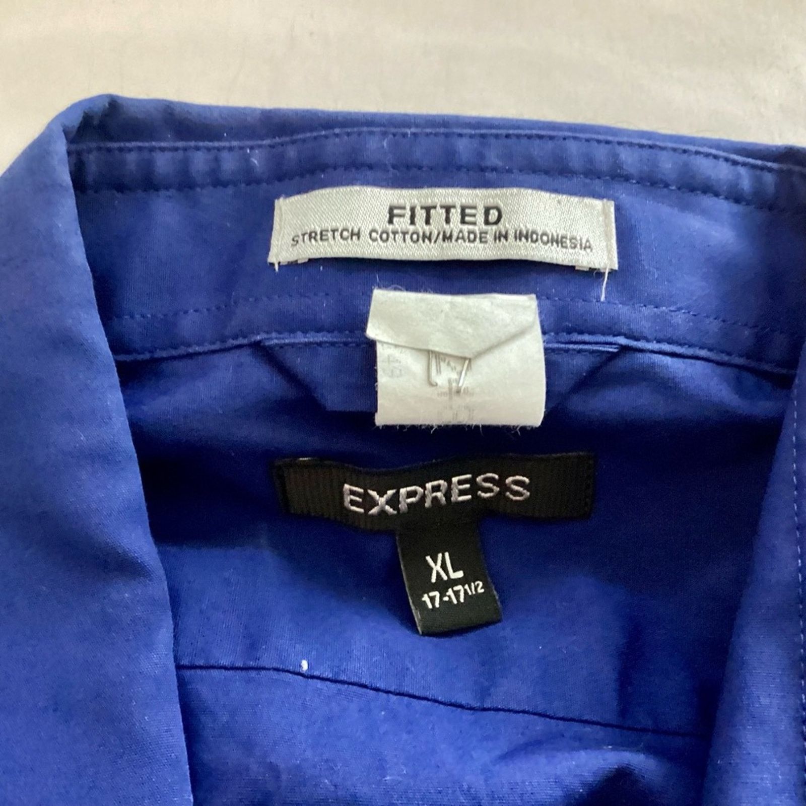 Express Express Fitted Long Sleeve Button Down Size US XL / EU 56 / 4 - 3 Thumbnail