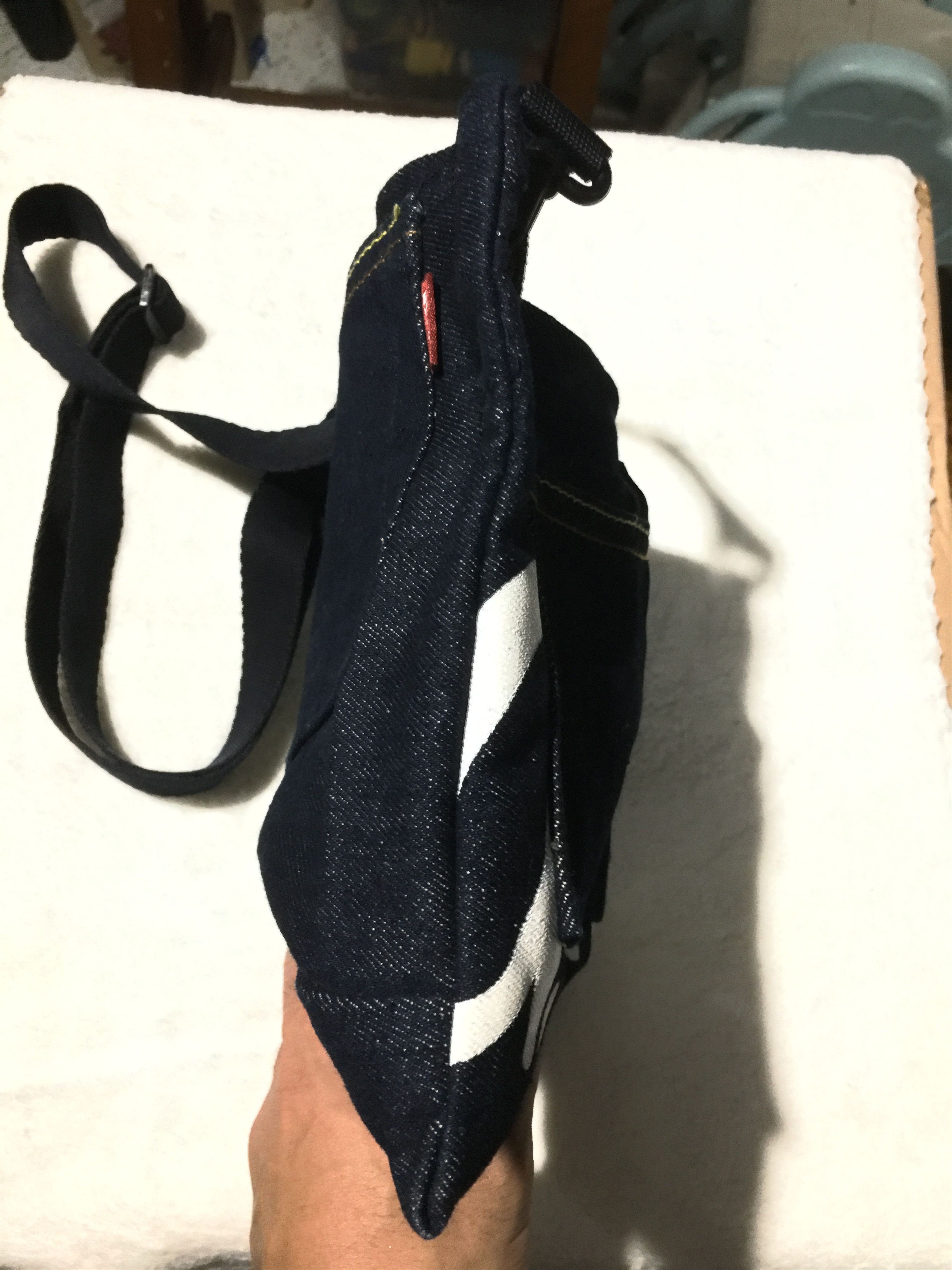 Vintage Custom Denim Evisu Brand Sling bag Size ONE SIZE - 9 Thumbnail
