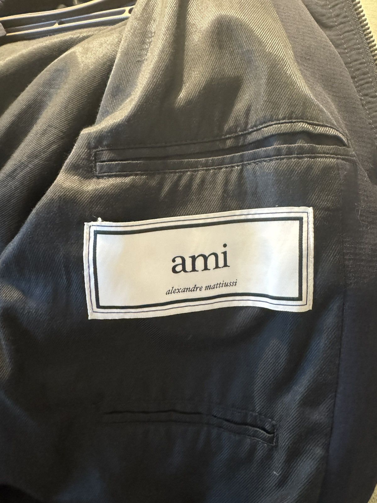 AMI Navy bomber jacket size S Size US S / EU 44-46 / 1 - 3 Thumbnail