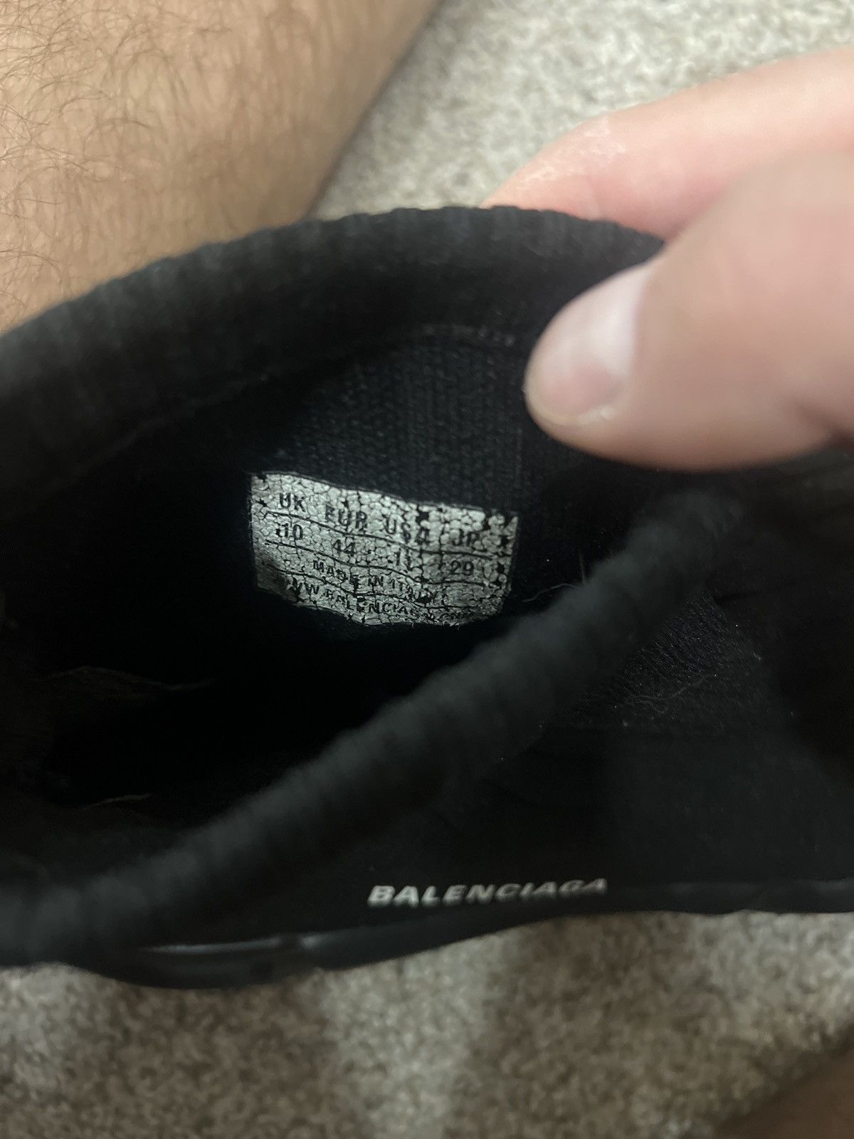 Balenciaga Balenciaga Runner Shoes Size US 11 / EU 44 - 7 Thumbnail