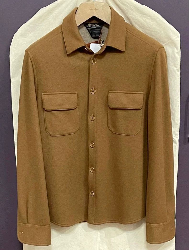 Loro Piana LORO PIANA Camel-hair jacket Size US M / EU 48-50 / 2 - 2 Thumbnail
