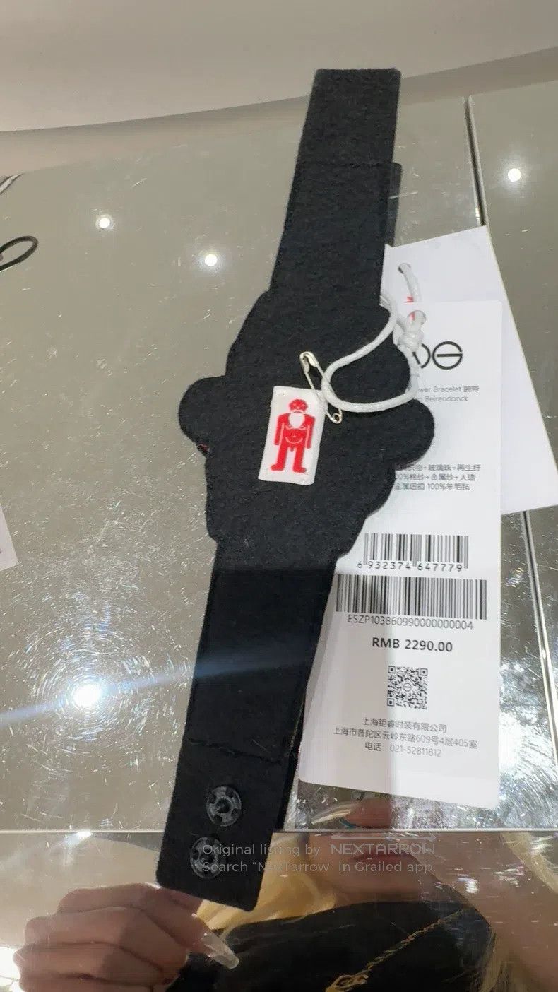 Walter Van Beirendonck Walter Van Beirendonck Wrist strap Size ONE SIZE - 2 Thumbnail
