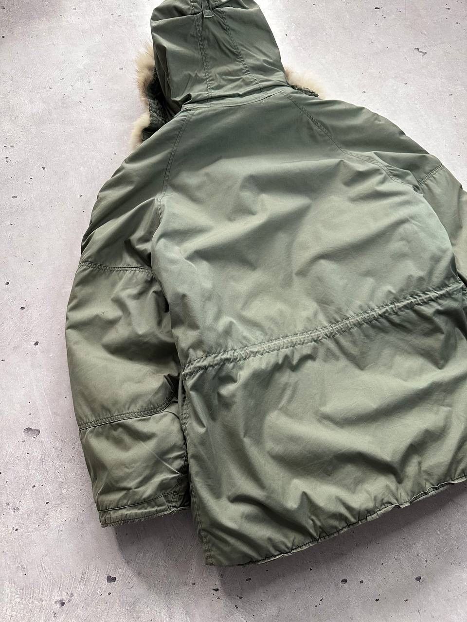 Alpha Industries US Army N-3B Flying Jacket MIL-J-6279H Vintage 70s Military Size US L / EU 52-54 / 3 - 6 Thumbnail