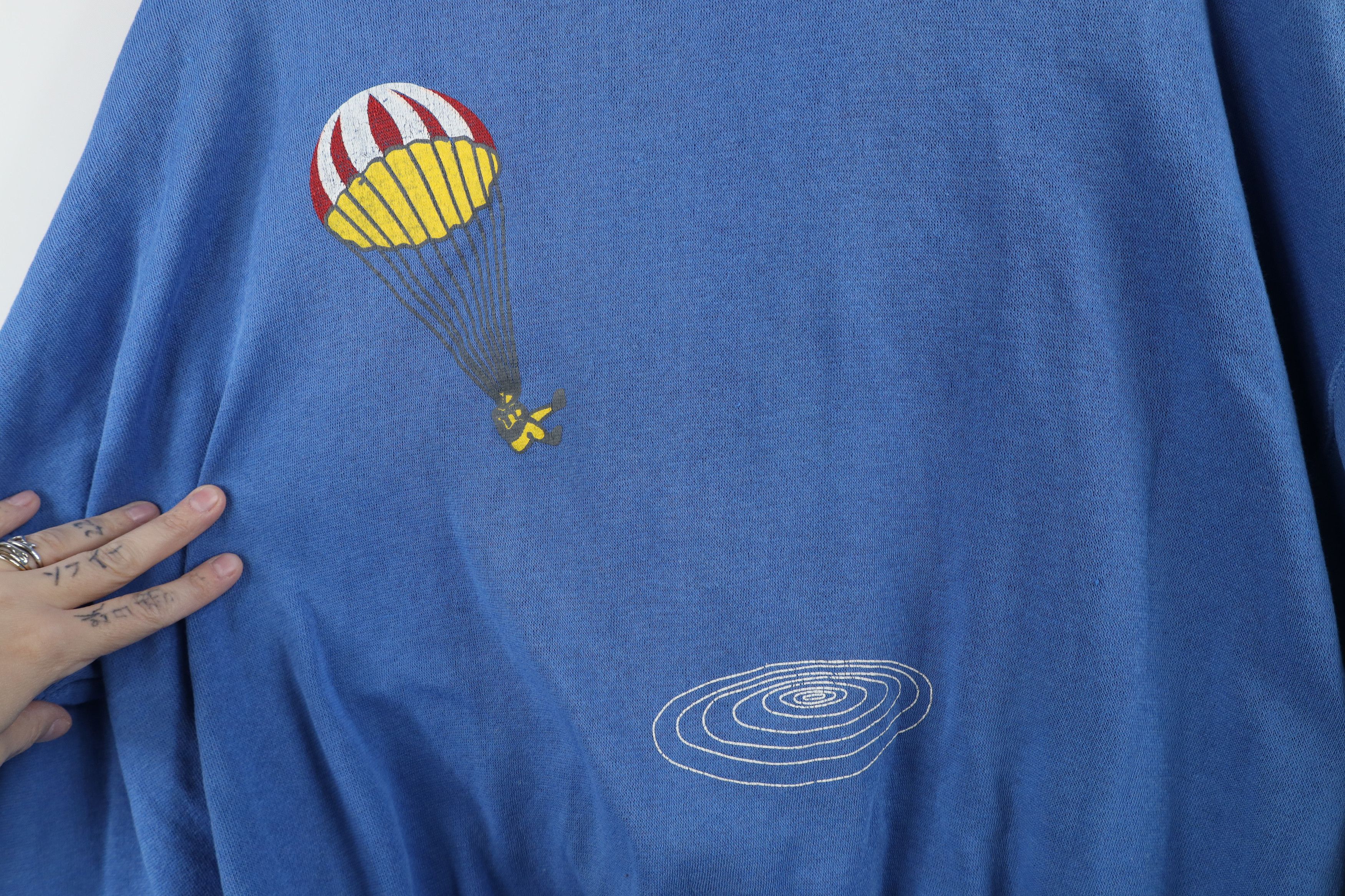 Vintage Vintage 90s Streetwear Aircorps Jumper Parachute Sweatshirt Size US XL / EU 56 / 4 - 10 Thumbnail