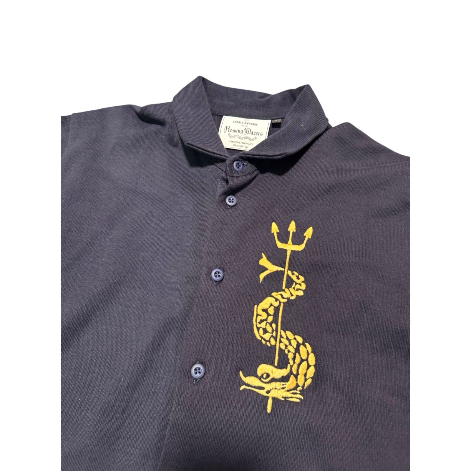 Rowing Blazers Rowing Blazers x Sports d’Époque Heavyweight Rugby Cardigan Jersey France Made L Size US L / EU 52-54 / 3 - 2 Thumbnail