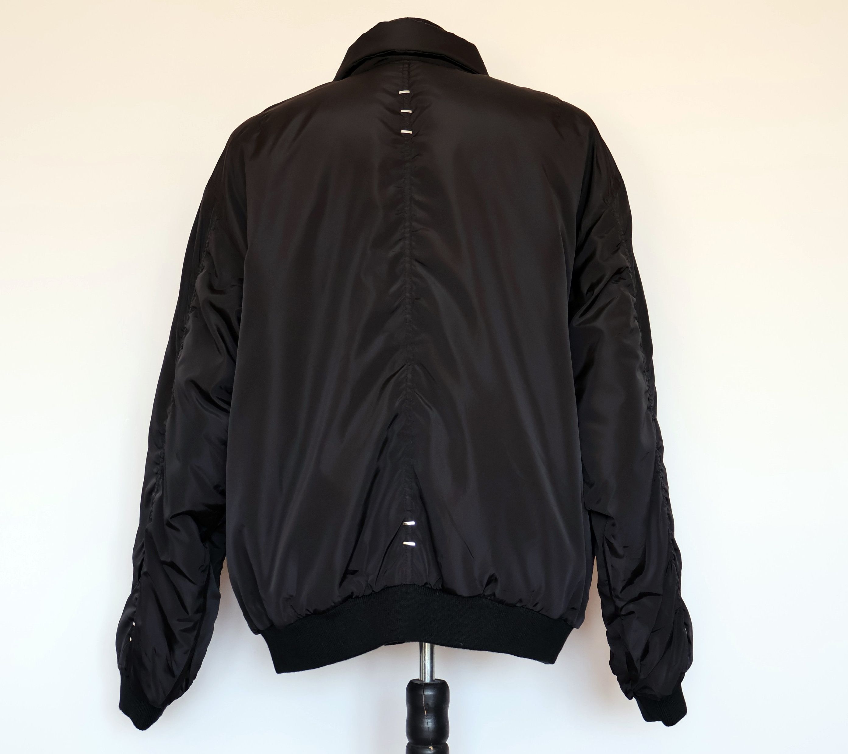 Askyurself Askyurself Repaired Bomber Jacket Black Size L | Grailed