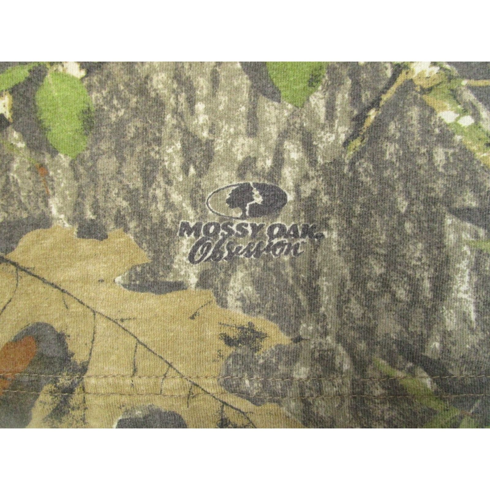Russell Athletic VINTAGE Russell Outdoors Shirt Men L Brown Camouflage Long Sleeve Mossy Oak Y2K Size US L / EU 52-54 / 3 - 3 Thumbnail
