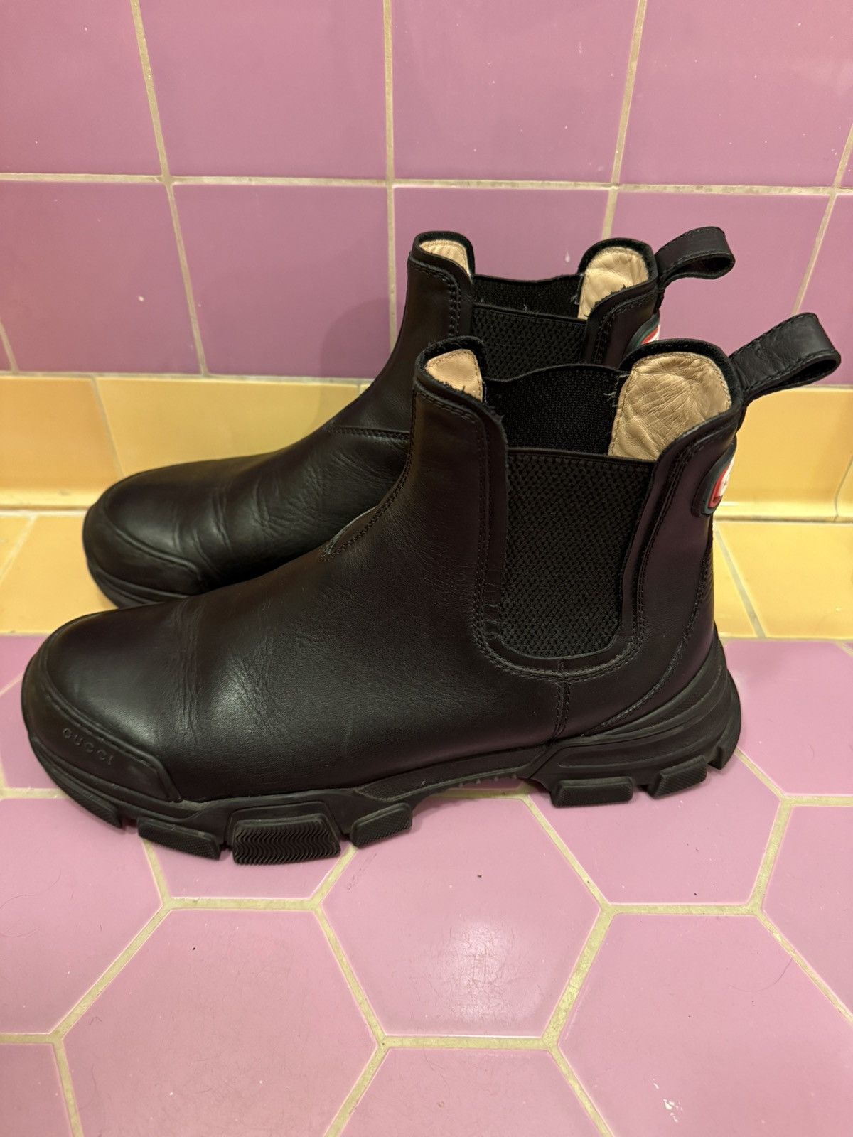 Gucci Leon Gucci ankle boots Size US 10.5 / EU 43-44 - 5 Thumbnail