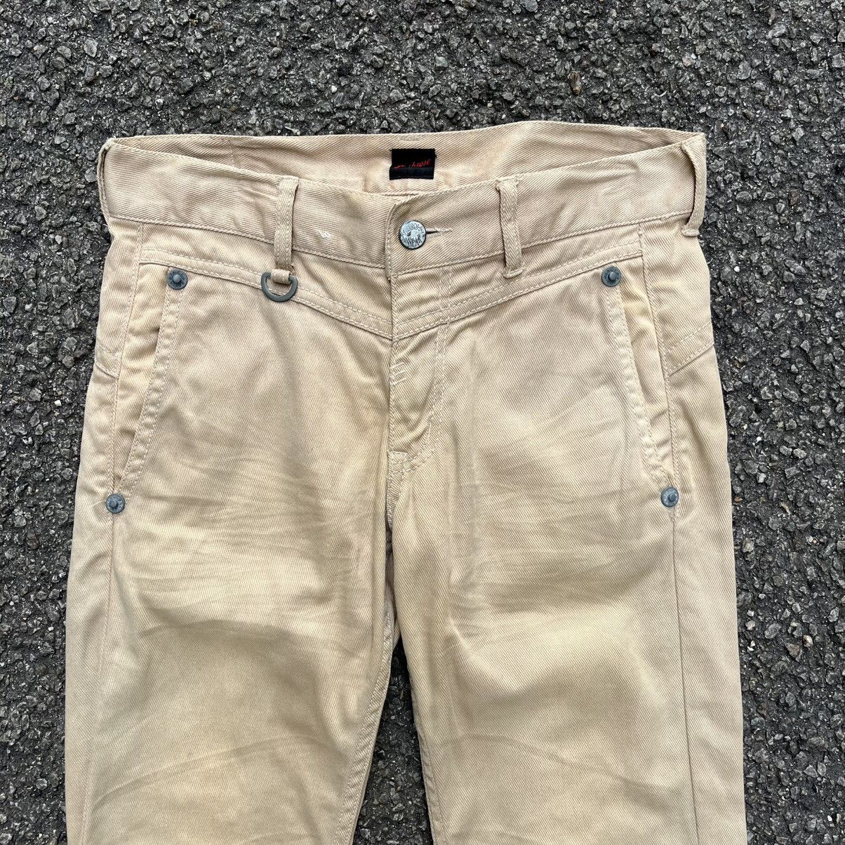 JACKROSE Flared Jackrose Buckle Back Brown Bootcut Pants Size US 30 / EU 46 - 3 Thumbnail