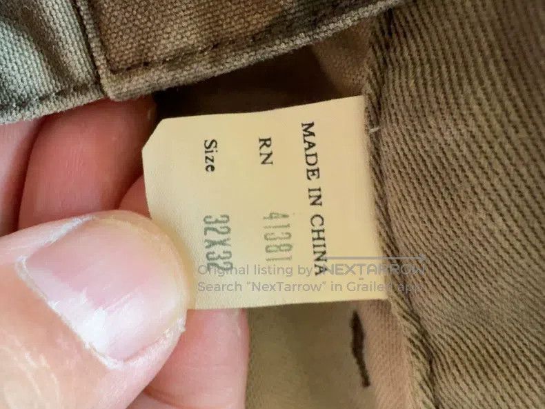 RRL Ralph Lauren RRL Ralph Lauren Thick camouflage pants Size US 32 / EU 48 - 5 Thumbnail