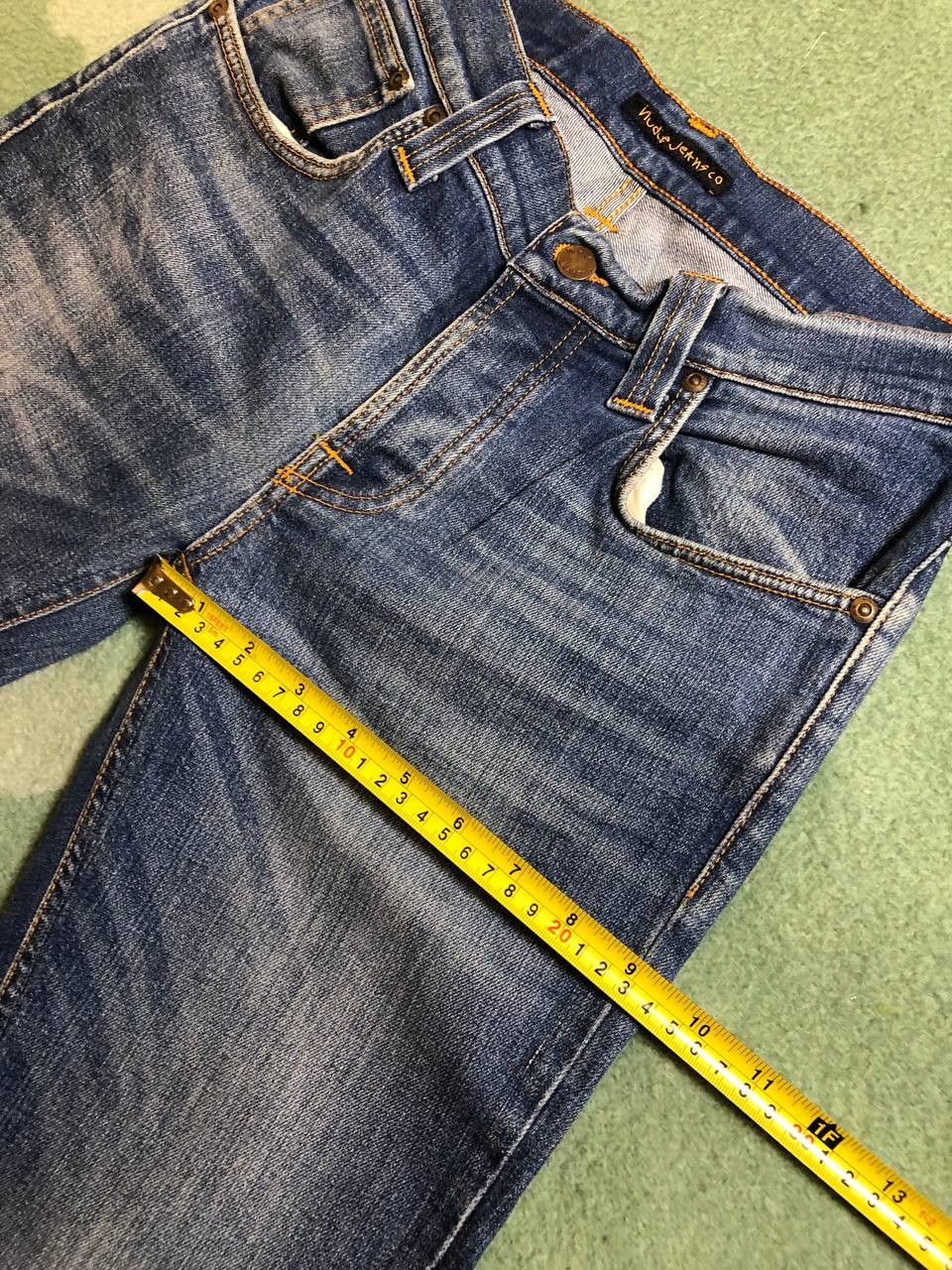 Nudie Jeans Vintage Nudie Classic Slim Fit Straight Jeans Size US 28 / EU 44 - 12 Thumbnail