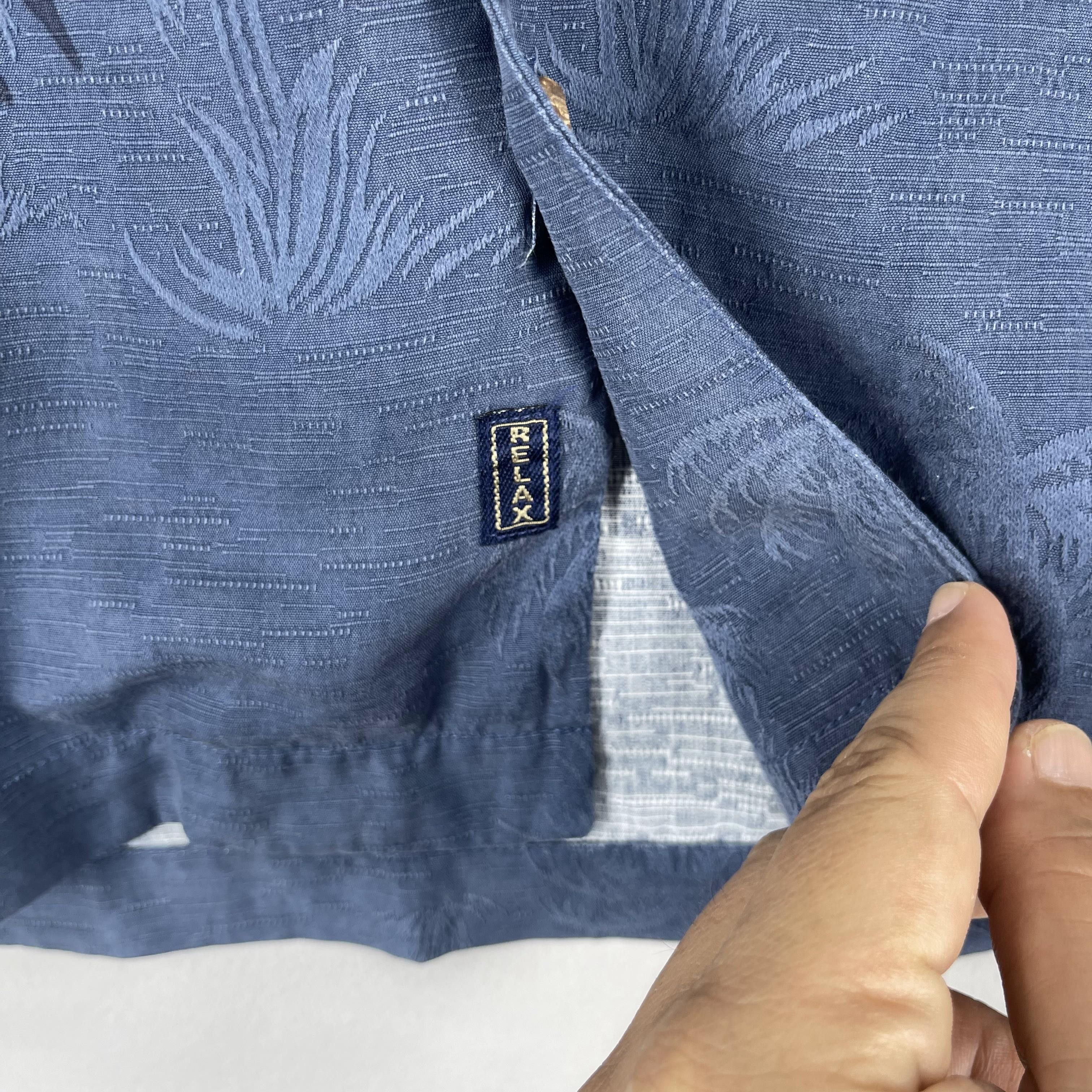 Tommy Bahama Vintage TOMMY BAHAMA Hawaii Tropical Beach Floral Silk Shirt Size US M / EU 48-50 / 2 - 6 Thumbnail
