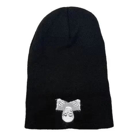 Cartoon Network × Japanese Brand Skull Gesture Knit Beanies Hat for Men Women Size ONE SIZE - 3 Thumbnail