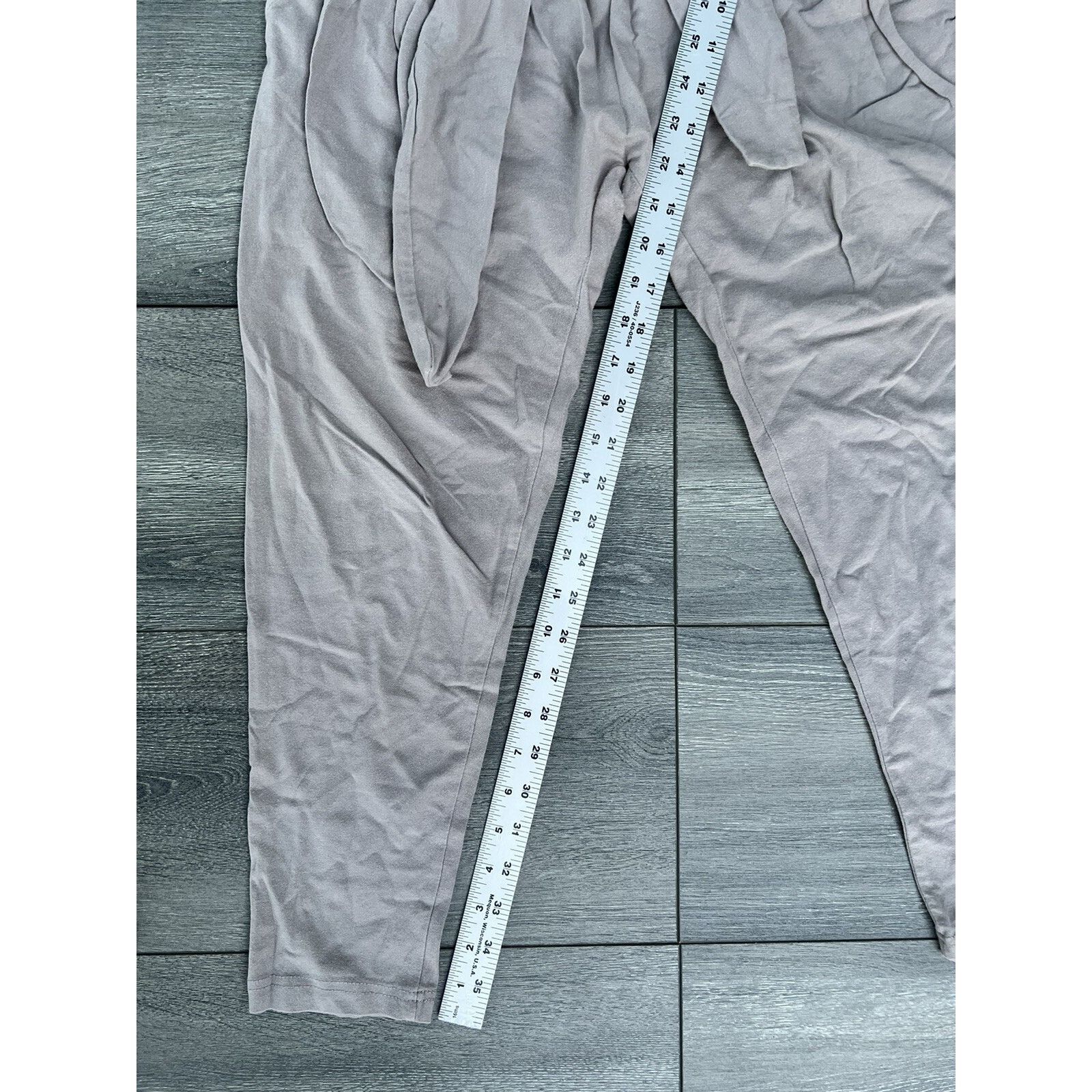 Insomnia Visuals Insomnia gray pants cotton size L Women High Rise A000316 Size 28" / US 6 / IT 42 - 9 Thumbnail