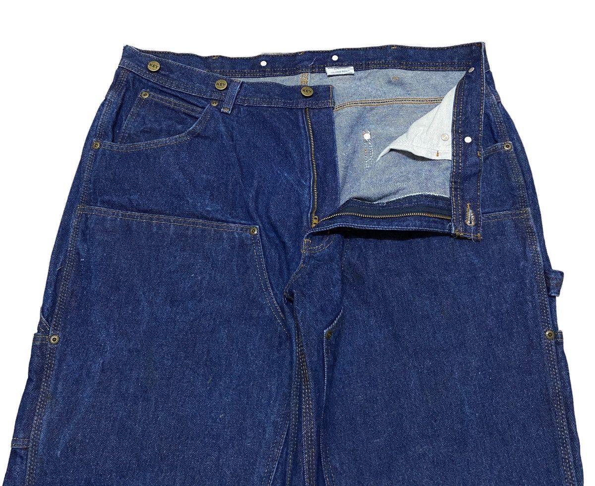 If Six Was Nine × Vintage Vintage Brand Key Double Knee Baggy Jeans 1990s Size US 40 / EU 56 - 6 Thumbnail