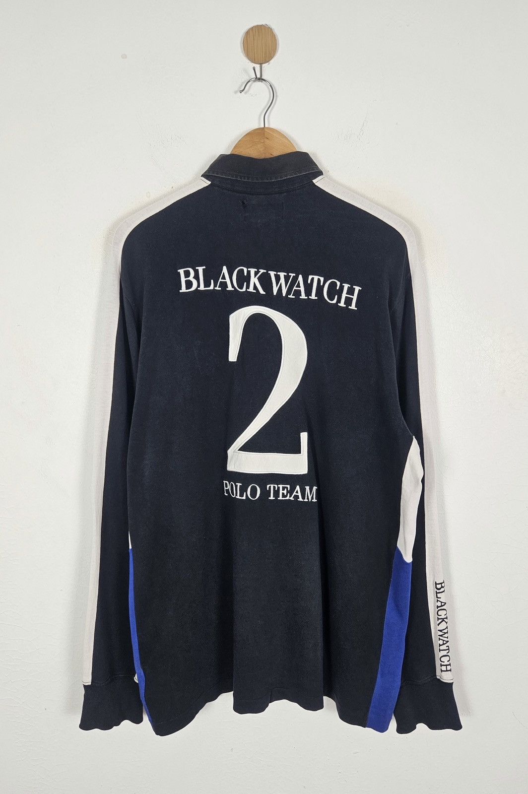 Polo Ralph Lauren Vintage Polo Ralph Lauren Blackwatch Polo Team Rugby shirt Size US L / EU 52-54 / 3 - 2 Thumbnail