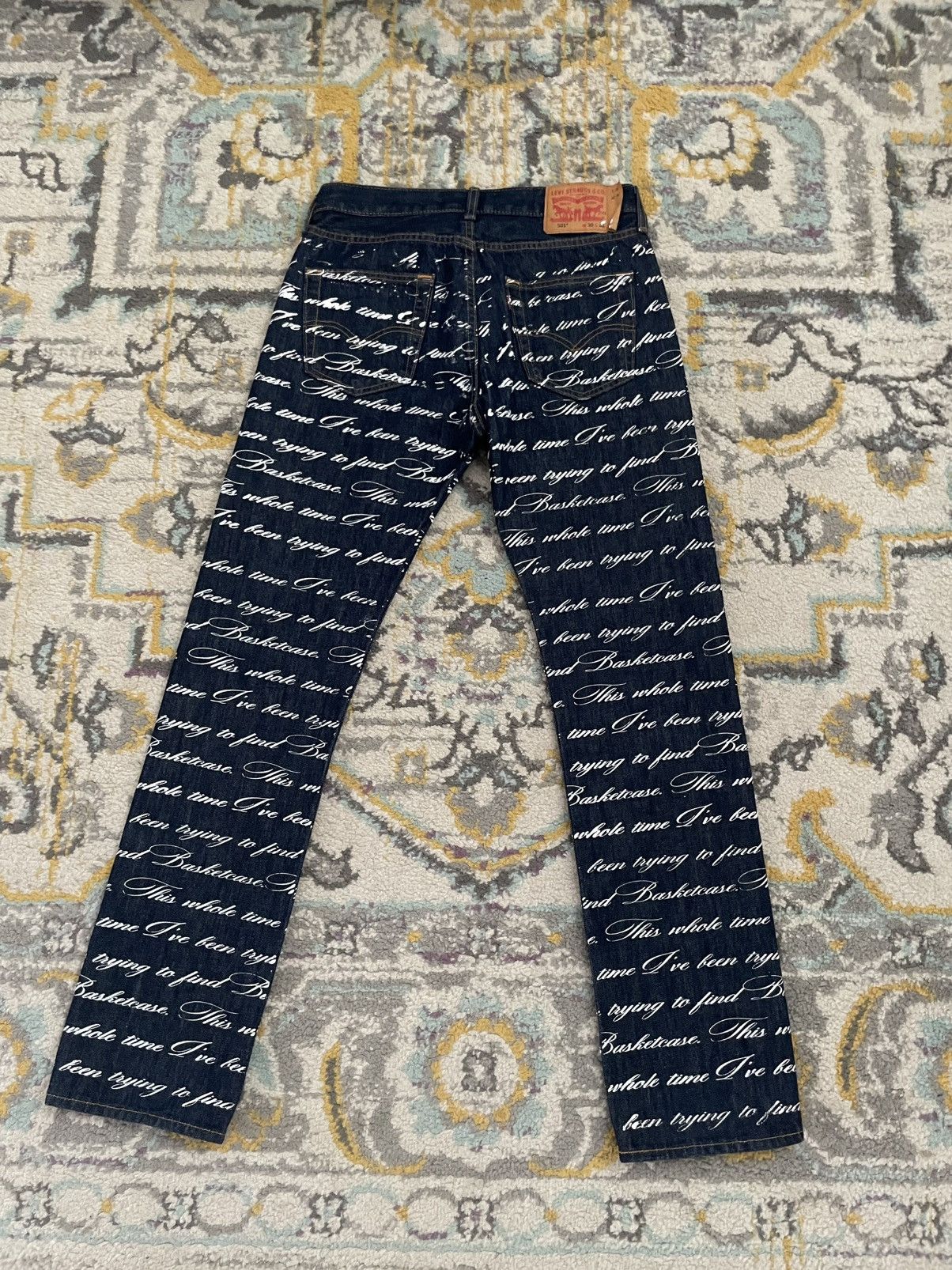 basketcase gallery Basketcase Gallery x Levi’s 501 Jeans Size US 30 / EU 46 - 2 Thumbnail