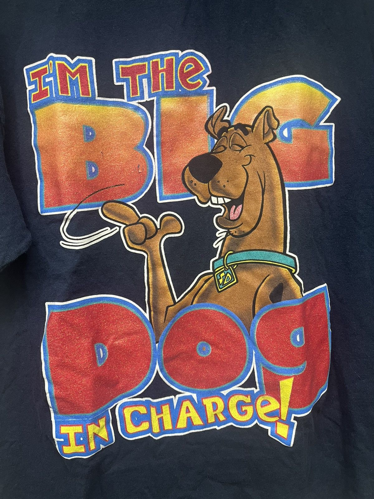 Cartoon Network Vintage Scooby Doo I’m The Big Dog In Charge Tshirt Size US L / EU 52-54 / 3 - 2 Thumbnail