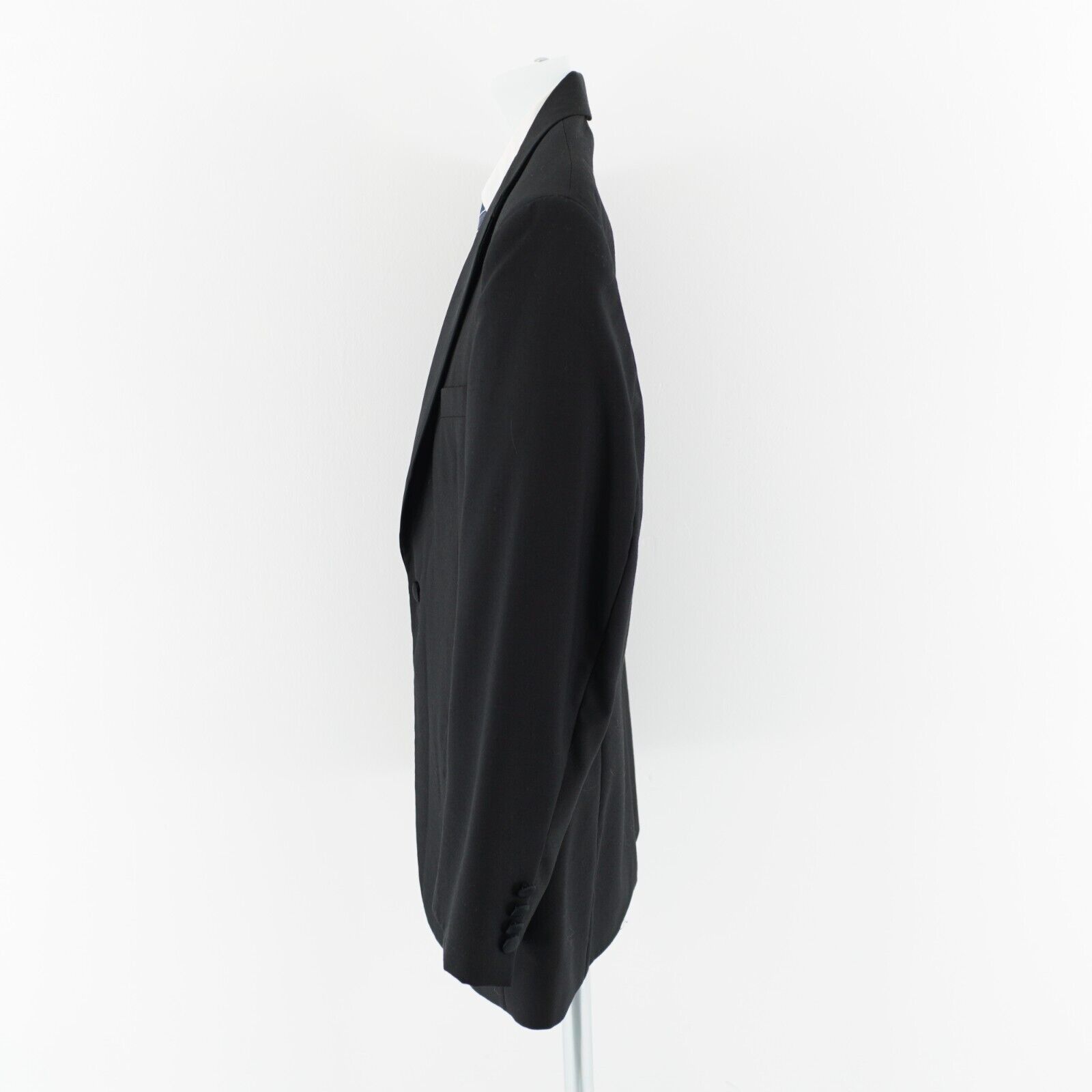 Jos. A. Bank Jos A Bank Black Wool 1 Felt Button Tuxedo Jacket 40S Or Sli Size 40S - 6 Thumbnail
