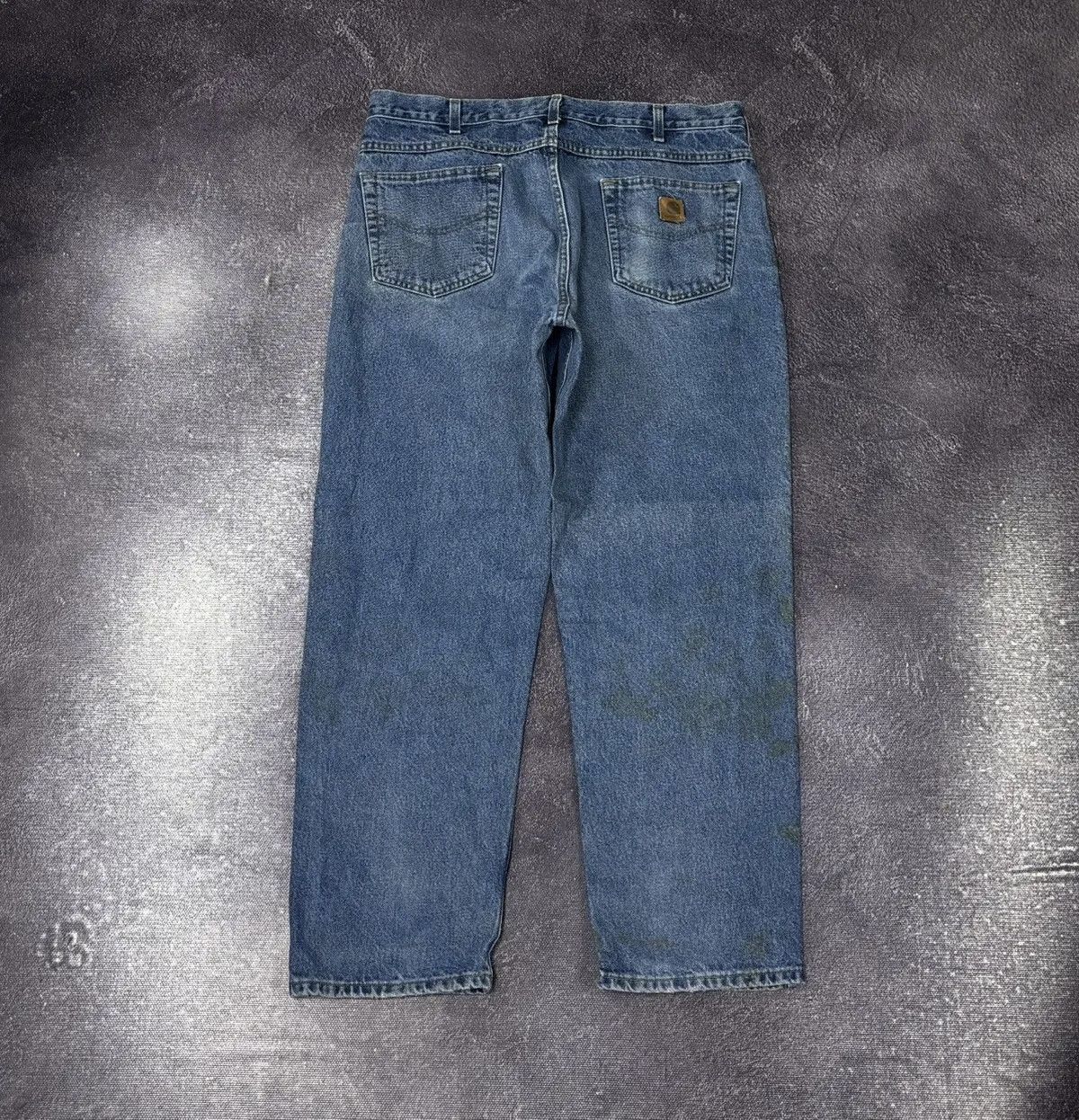 Carhartt × Vintage Vintage Carhartt Relaxed Fit Blue Hype Denim Baggy Jeans Size US 38 / EU 54 - 1 Thumbnail