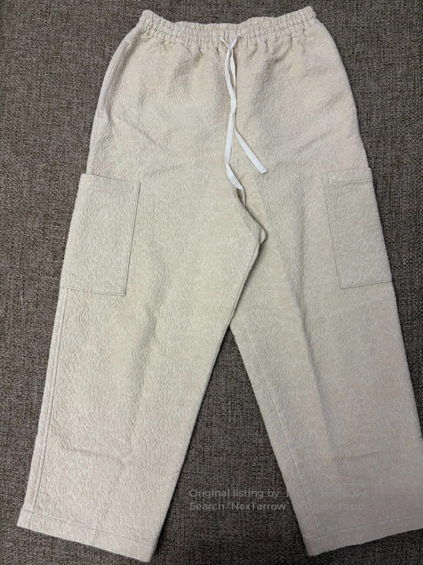 Japanese Brand Susuri 23AW Textured Cargo Pants. Size 23" - 1 Thumbnail