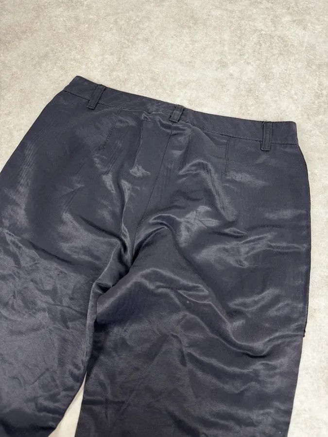 Dirk Bikkembergs 2000s Dirk Bikkembergs Navy Laced Contemporary Pants Size US 30 / EU 46 - 7 Thumbnail