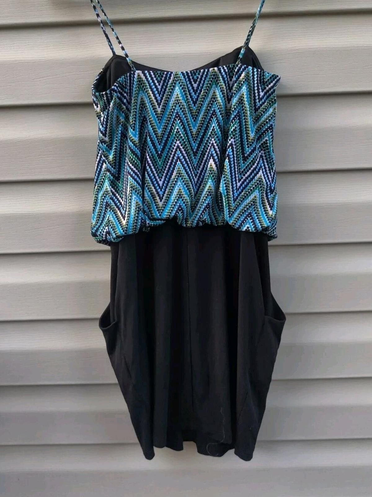 Other Sweet Storm Dress Black Pencil Multicolor Print Skirt Junior Size M / US 6-8 / IT 42-44 - 5 Thumbnail