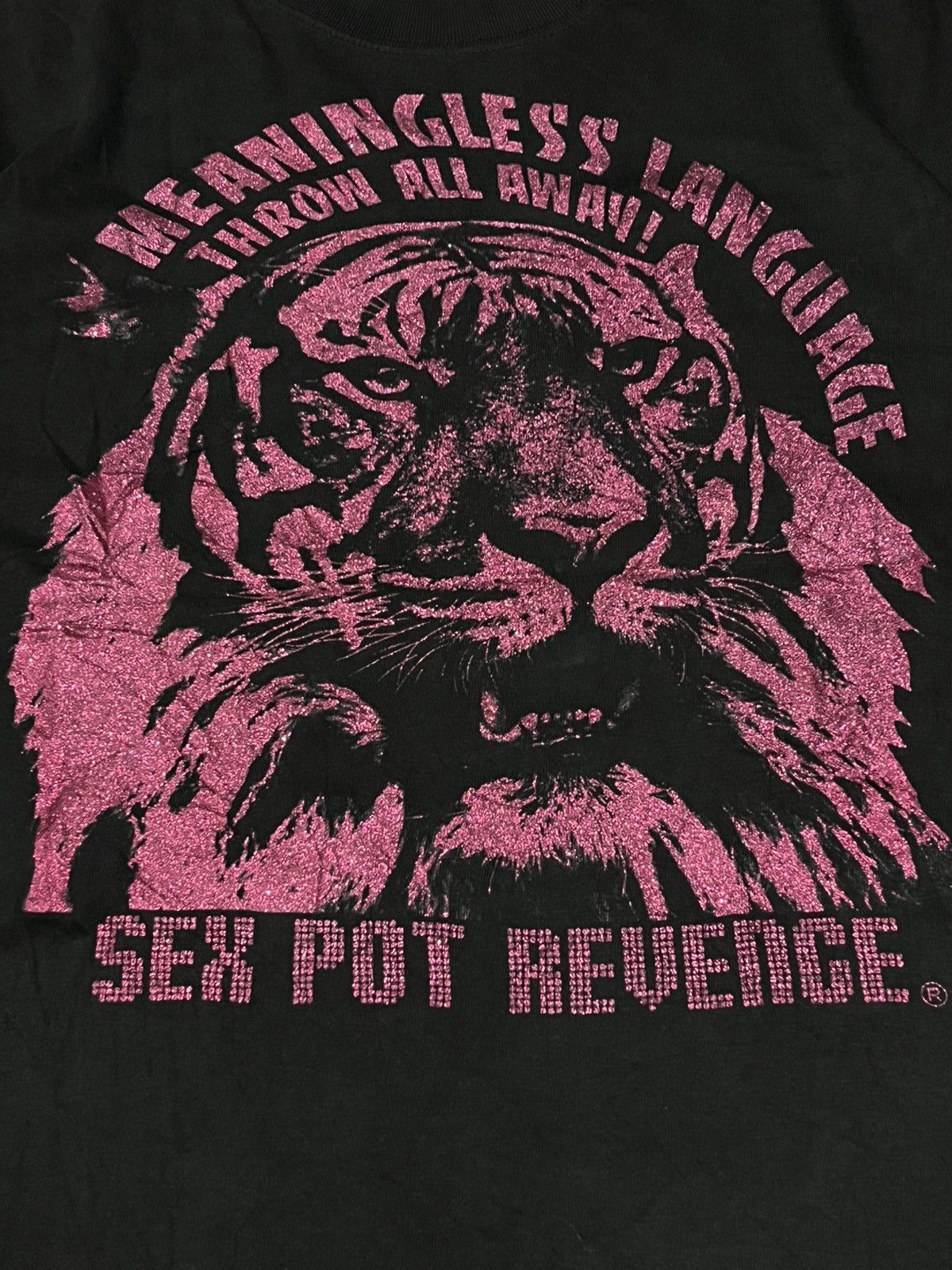 Japanese Brand Rare 🔥 Sex Pot Revenge Punk Tee Size US M / EU 48-50 / 2 - 2 Thumbnail