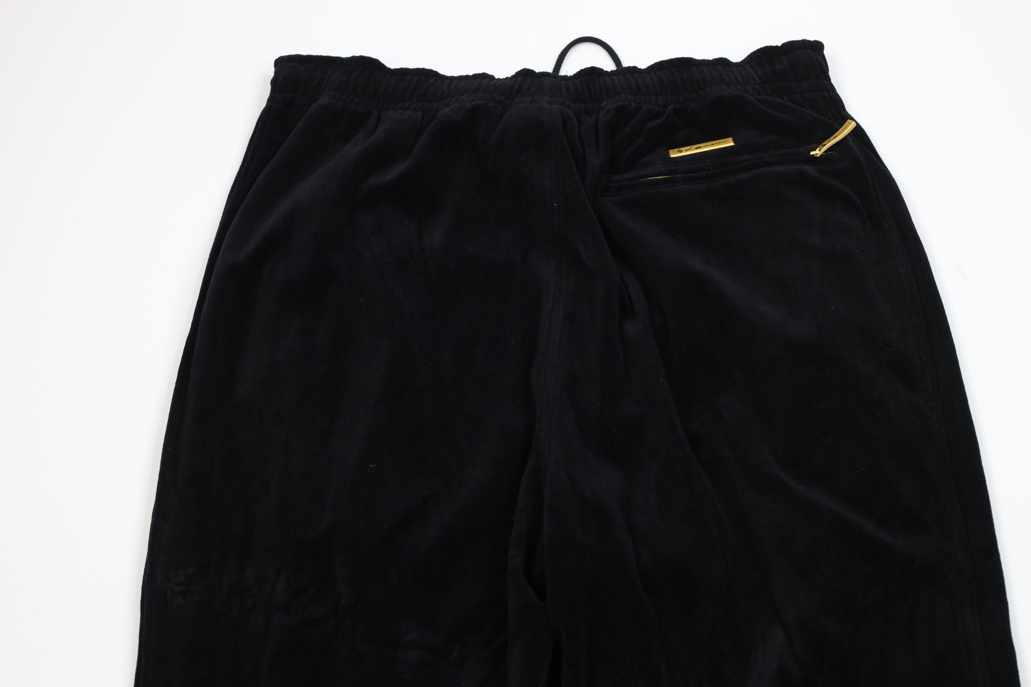 Vintage Vintage Y2K Streetwear Adjustable Wide Leg Velour Sweatpants Size US 36 / EU 52 - 11 Thumbnail